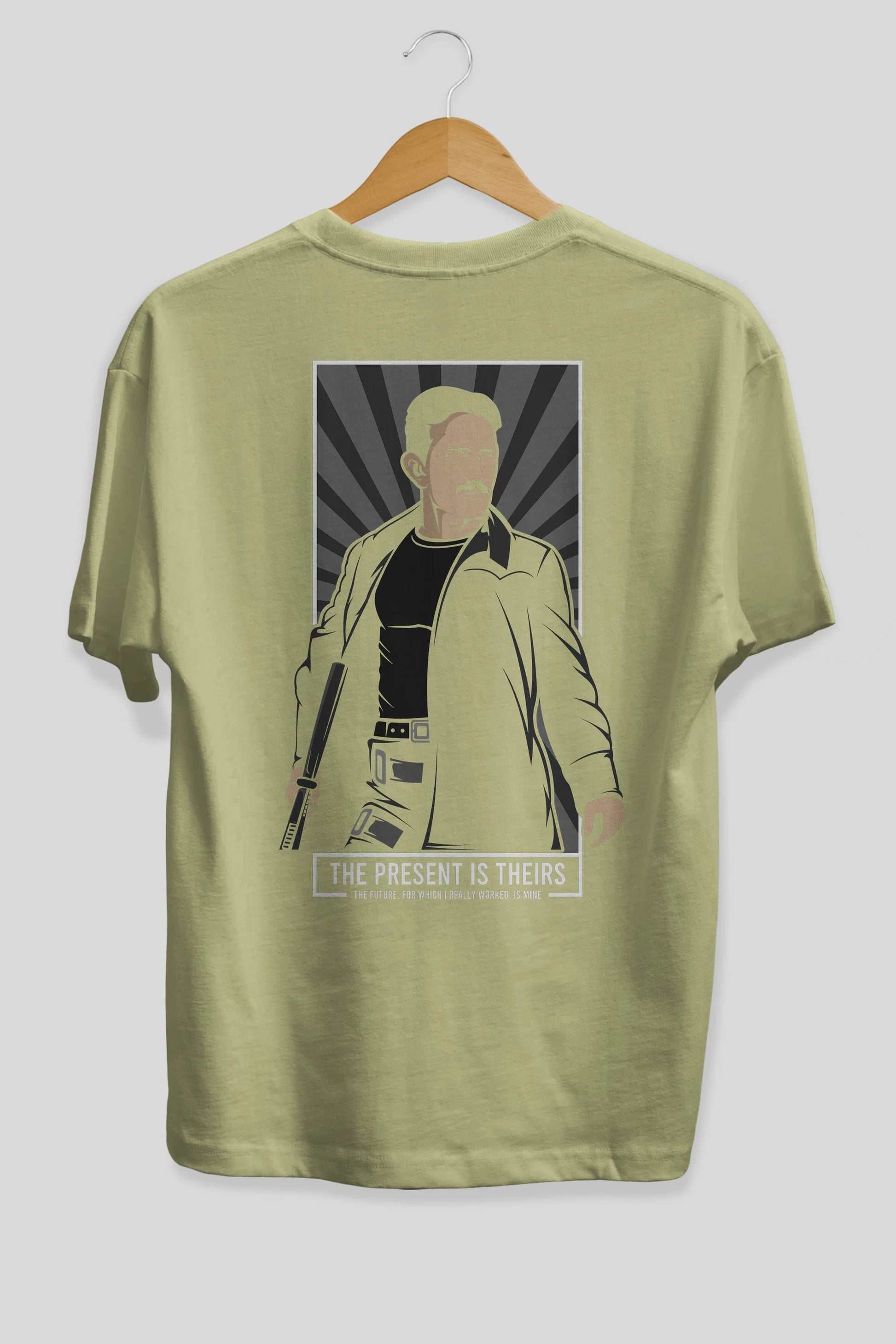 Tesla Matrix Arka Baskılı Oversize t-shirt Erkek Kadın Unisex %100 Pamuk tişort