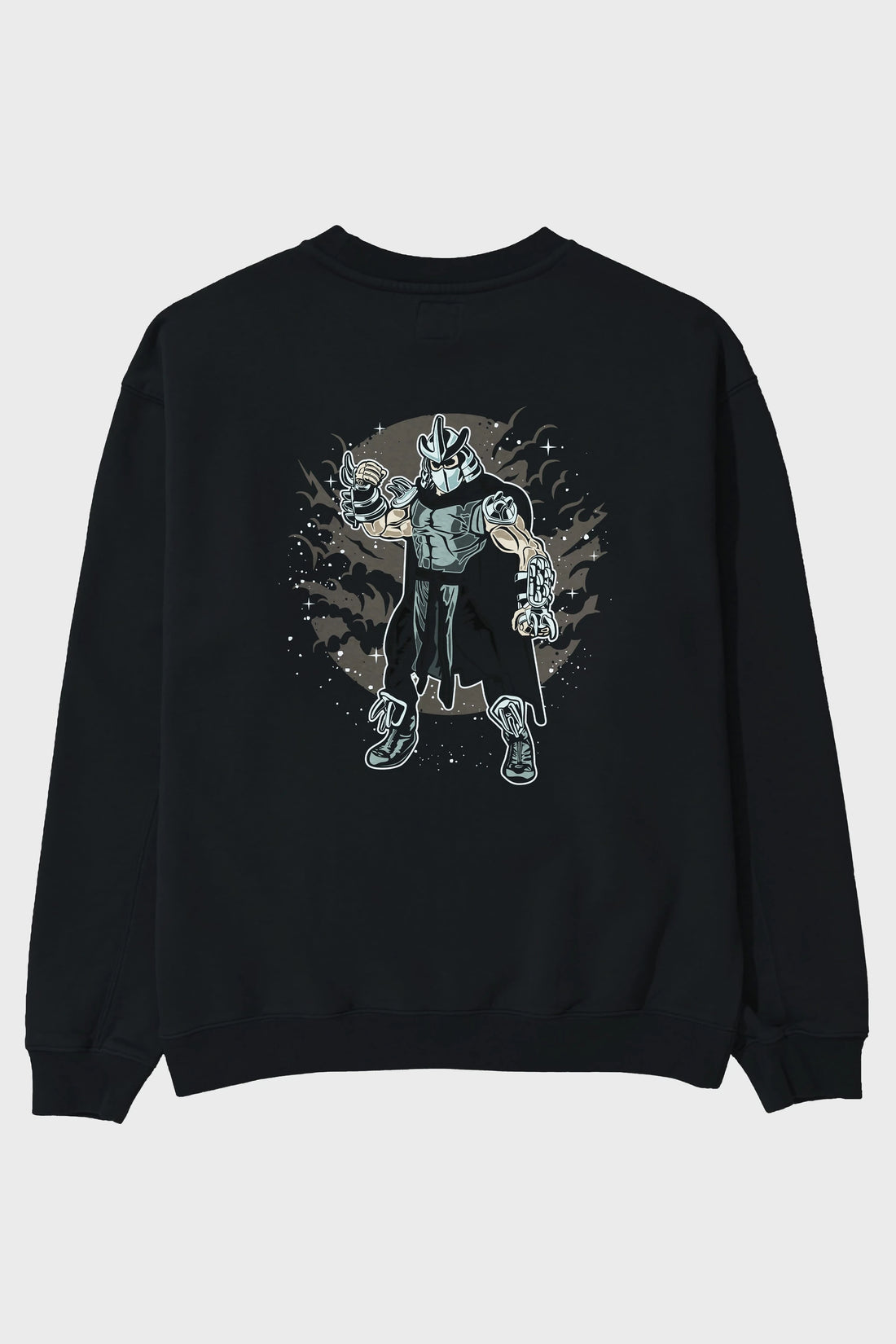 SHREDDER Arka Baskılı Oversize Sweatshirt Erkek Kadın Unisex