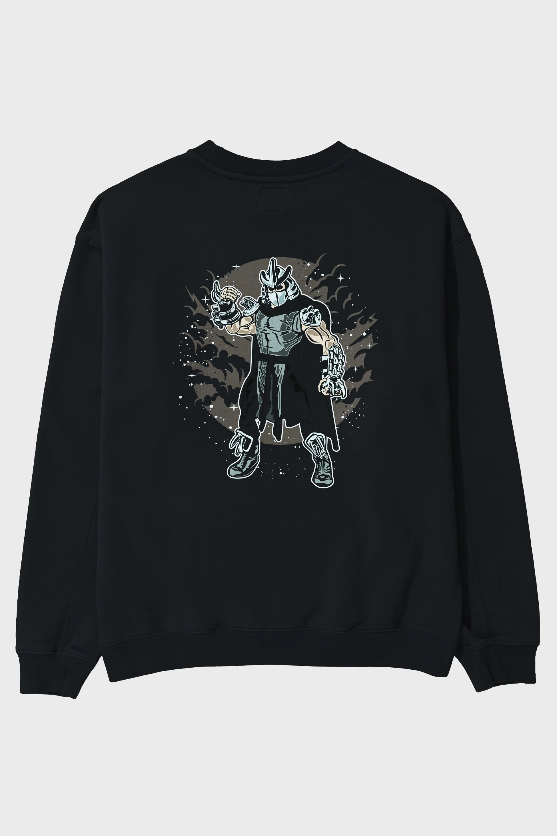 SHREDDER Arka Baskılı Oversize Sweatshirt Erkek Kadın Unisex