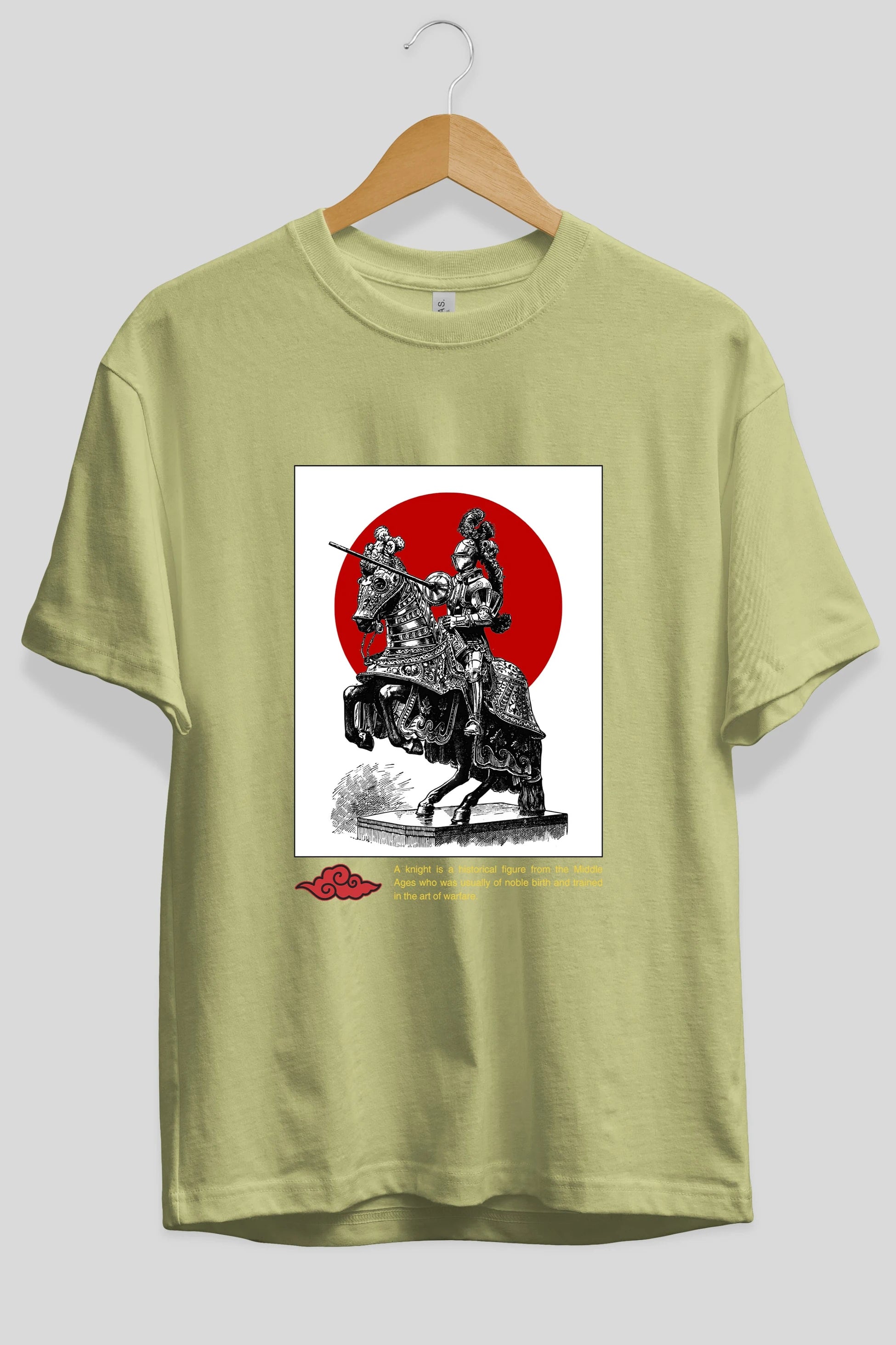Japan Streetwear 2 Ön Baskılı Oversize t-shirt Erkek Kadın Unisex