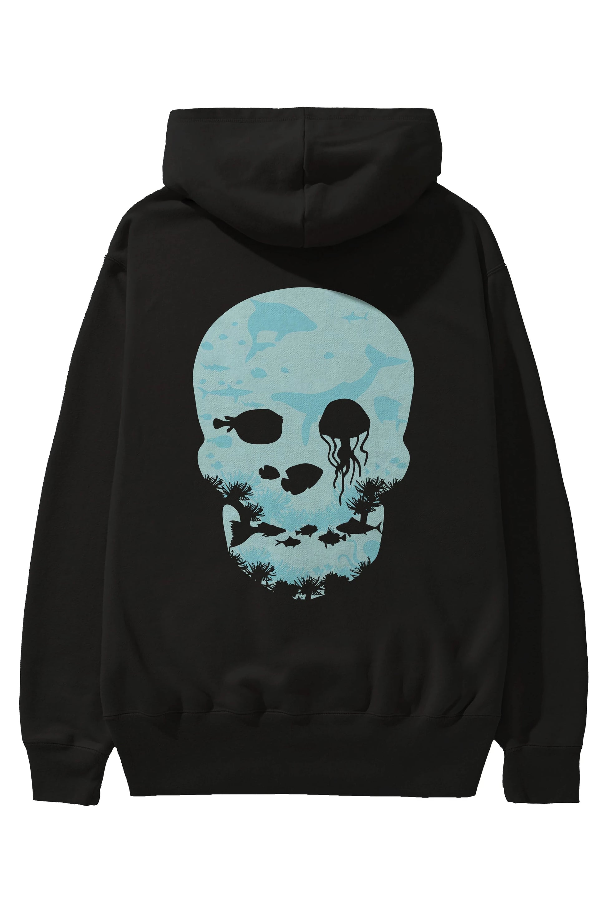 Dead Sea Arka Baskılı Hoodie Oversize Kapüşonlu Sweatshirt Erkek Kadın Unisex