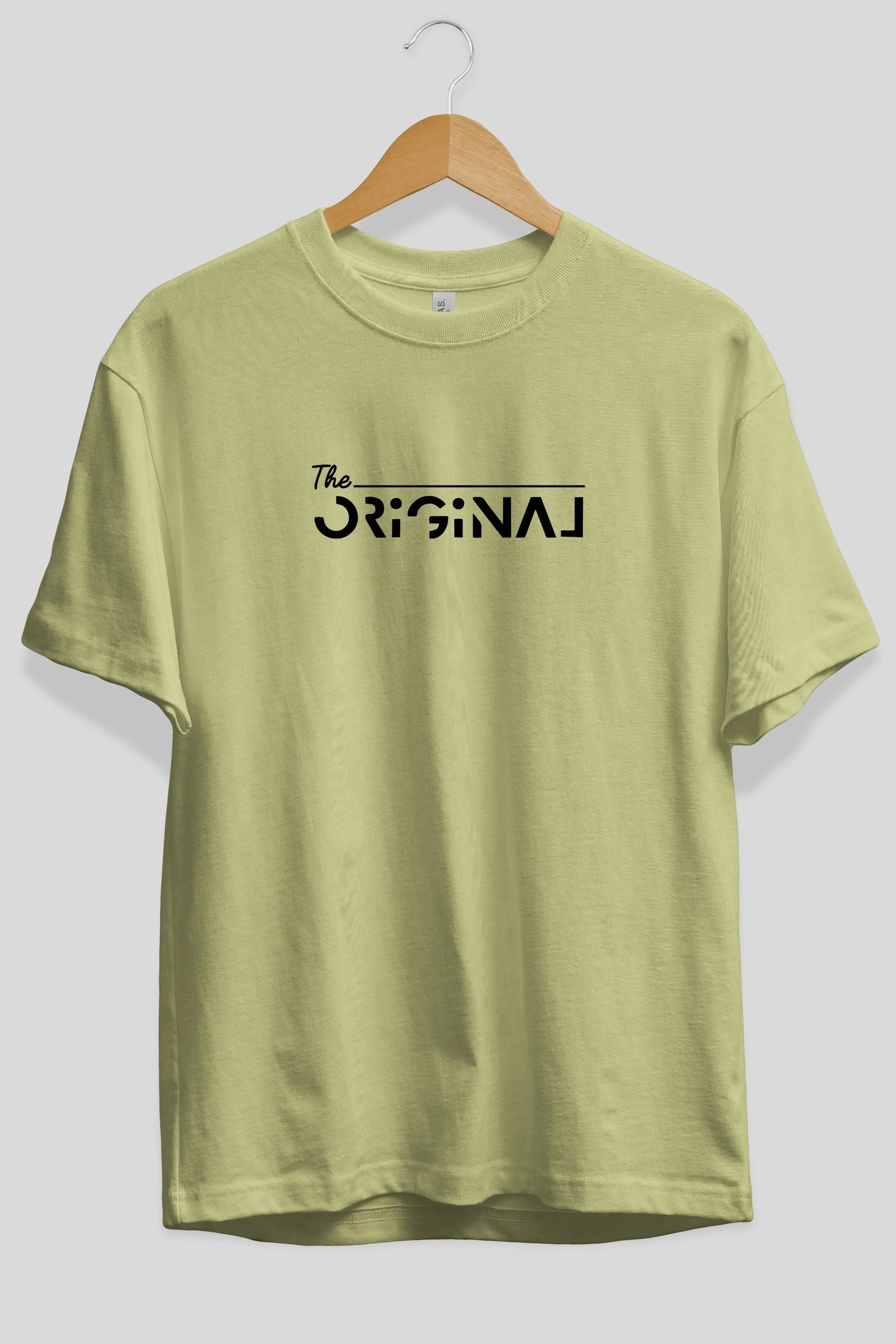 The Original Ön Baskılı Oversize t-shirt %100 pamuk Erkek Kadın Unisex