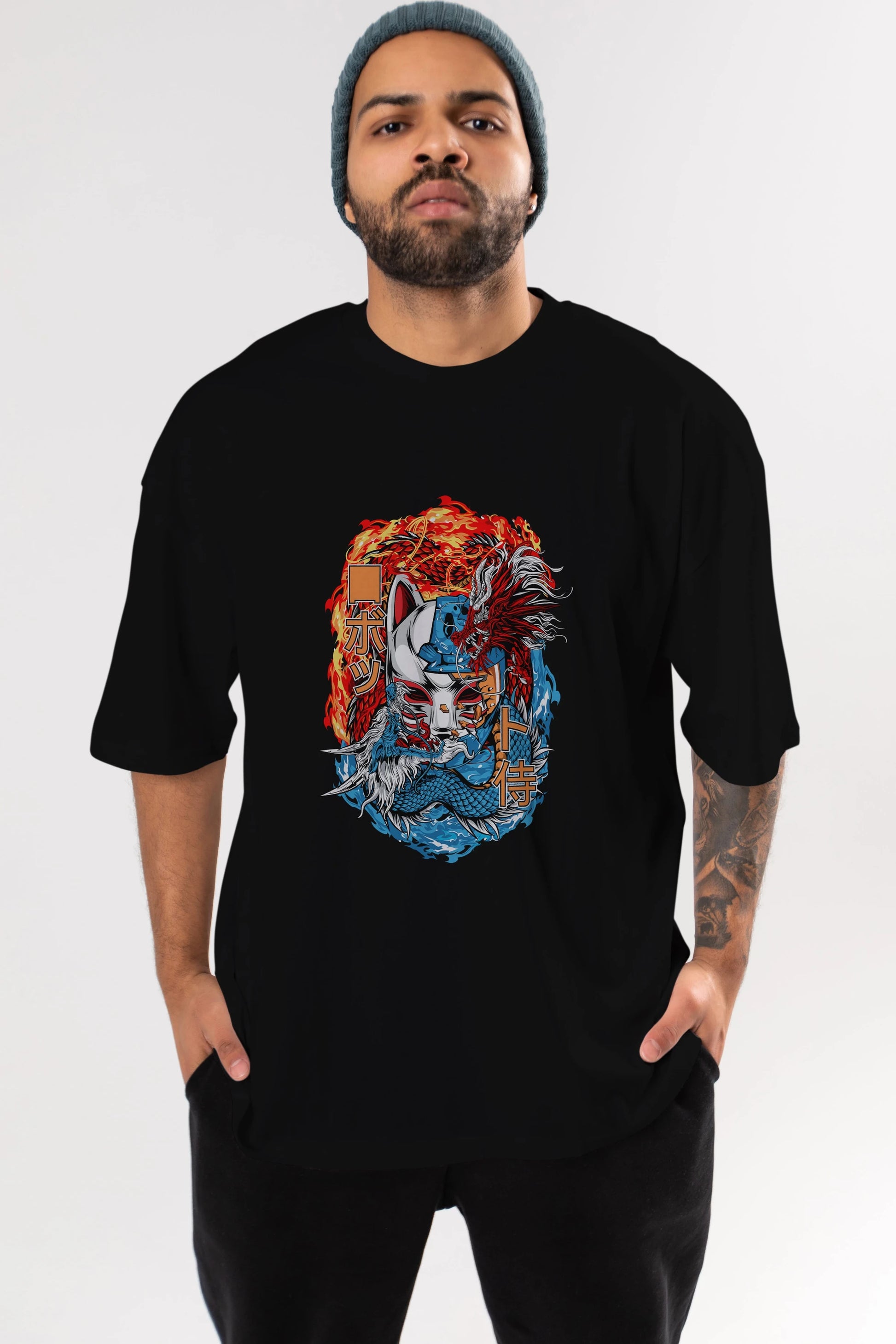 ONE PIECE (7) Anime Ön Baskılı Oversize t-shirt %100 pamuk Erkek Kadın Unisex
