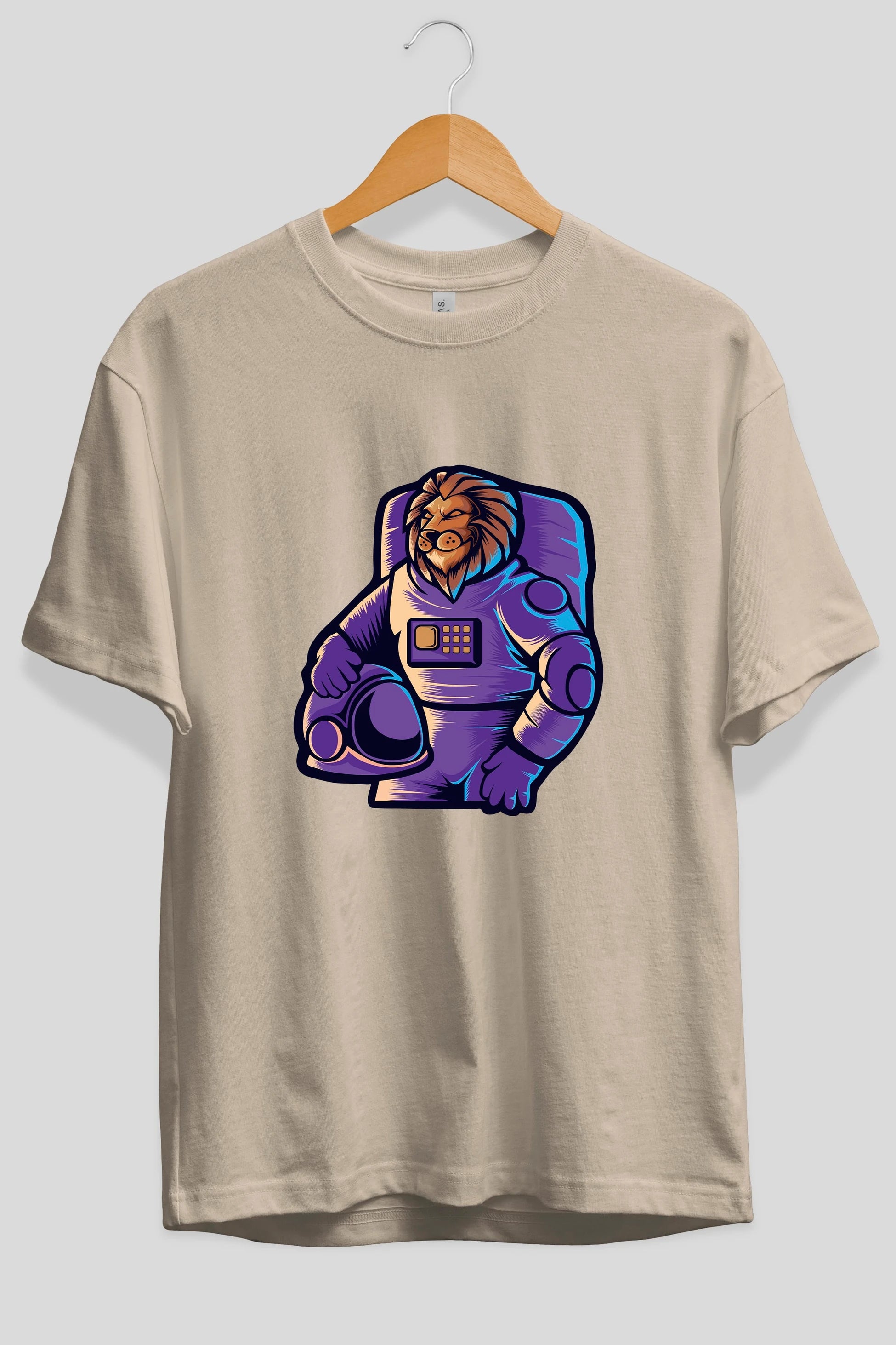 Astroking Ön Baskılı Oversize t-shirt Erkek Kadın Unisex