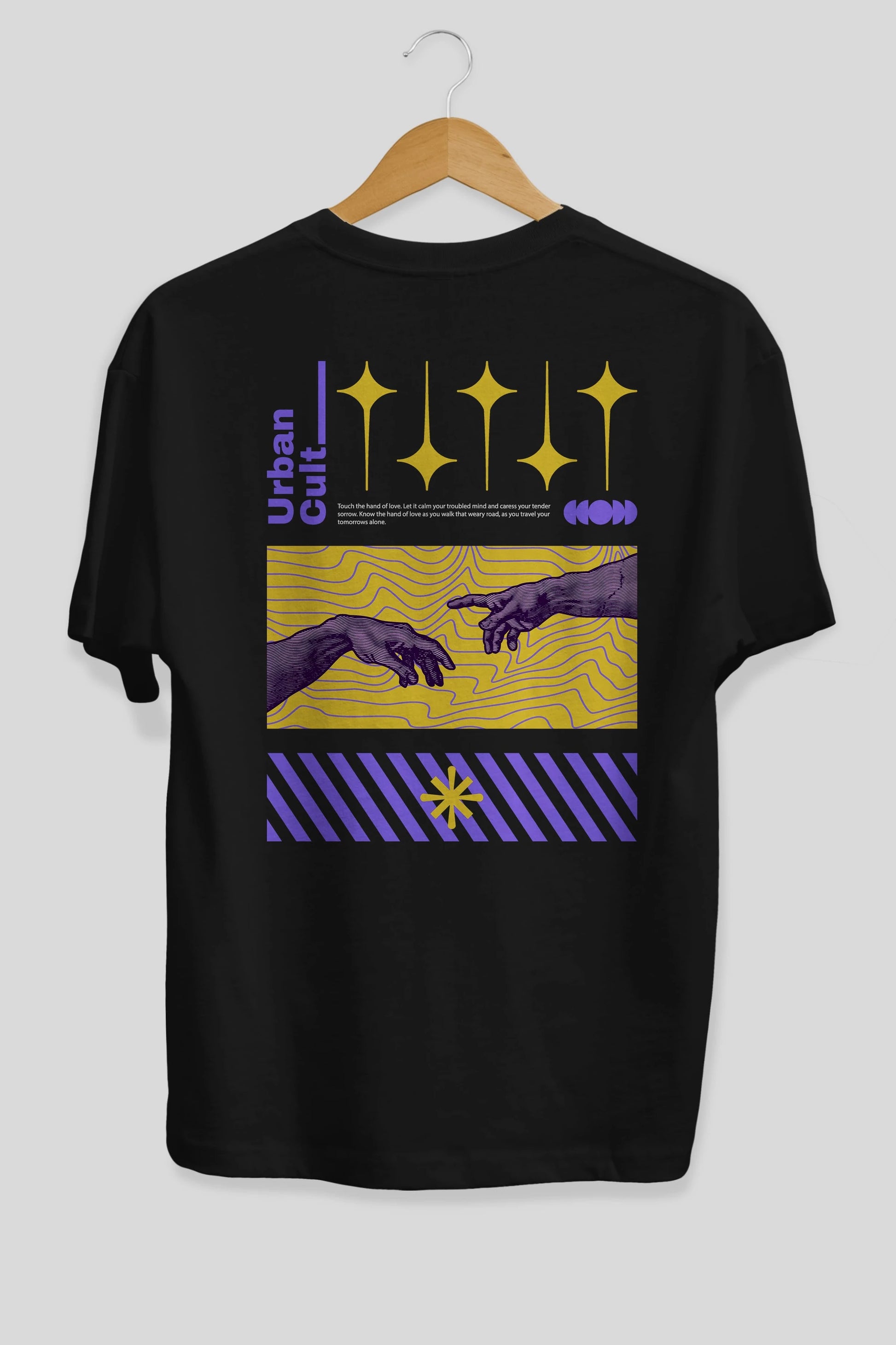 Urban Cult Arka Baskılı Oversize t-shirt Erkek Kadın Unisex