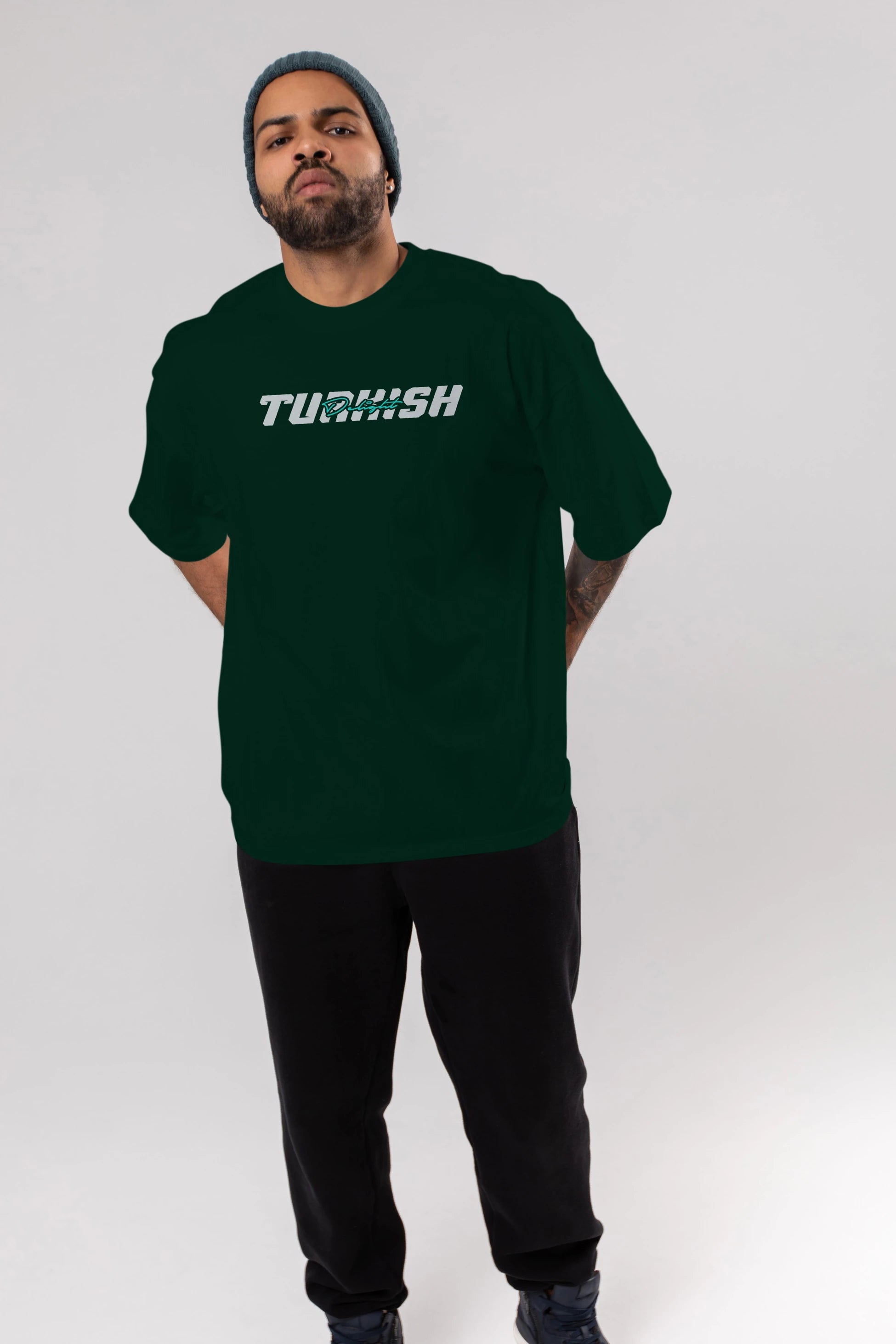 Turkish Delight Ön Baskılı Oversize t-shirt %100 pamuk Erkek Kadın Unisex