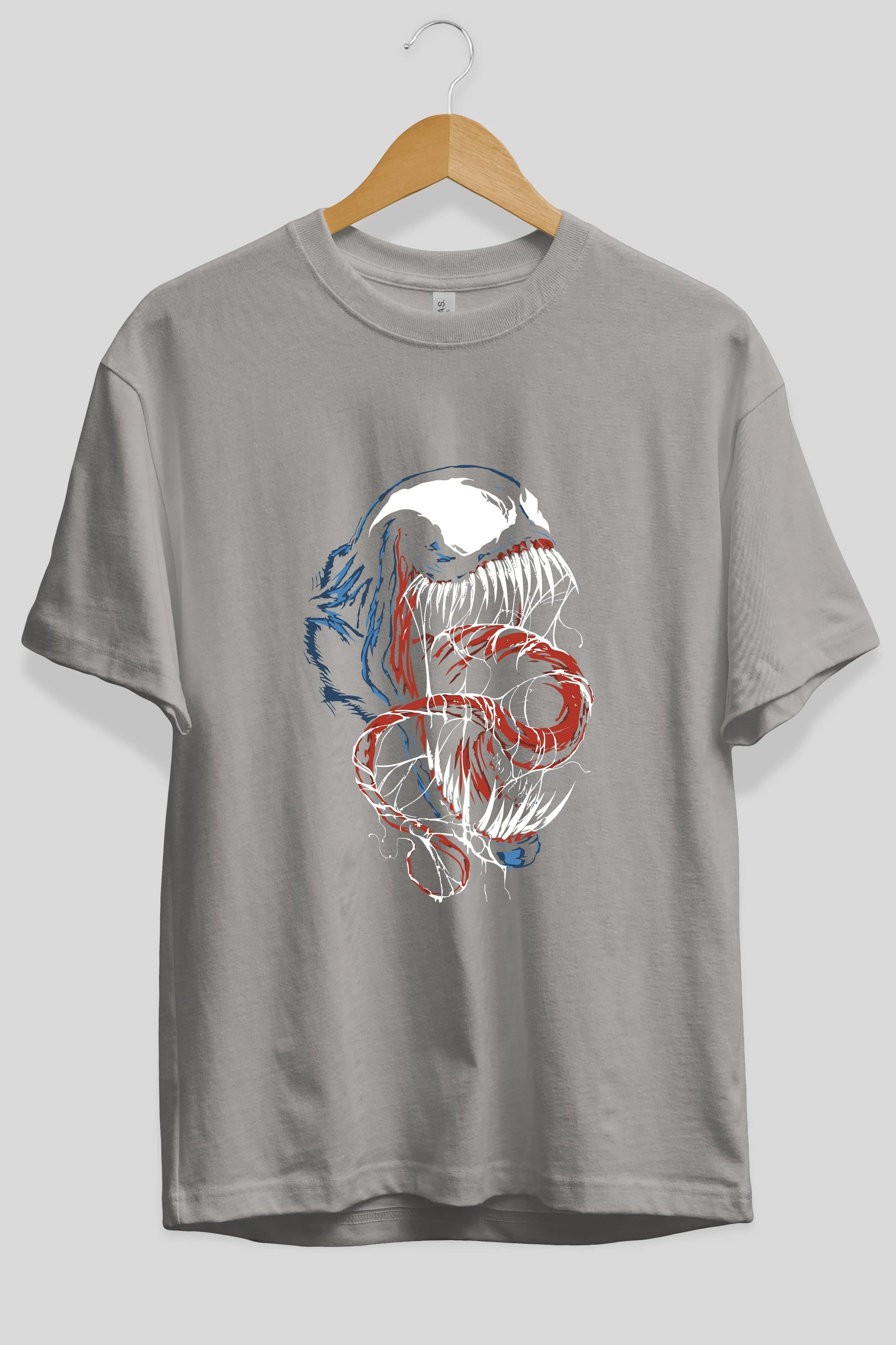 Venom (10) Ön Baskılı Oversize t-shirt Erkek Kadın Unisex %100 Pamuk Bisiklet Yaka tişort