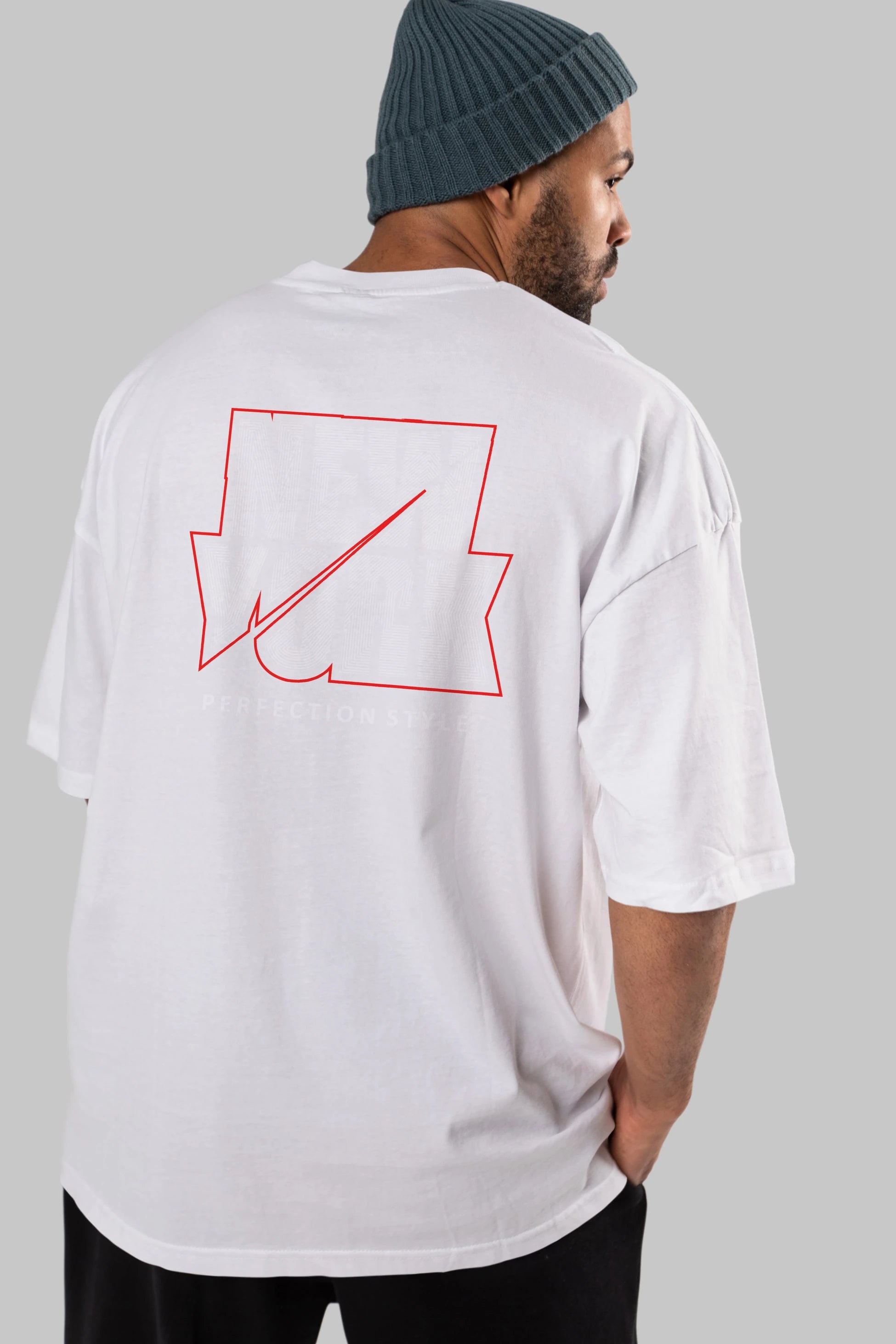 New York Perfection Style Arka Baskılı Oversize t-shirt Erkek Kadın Unisex
