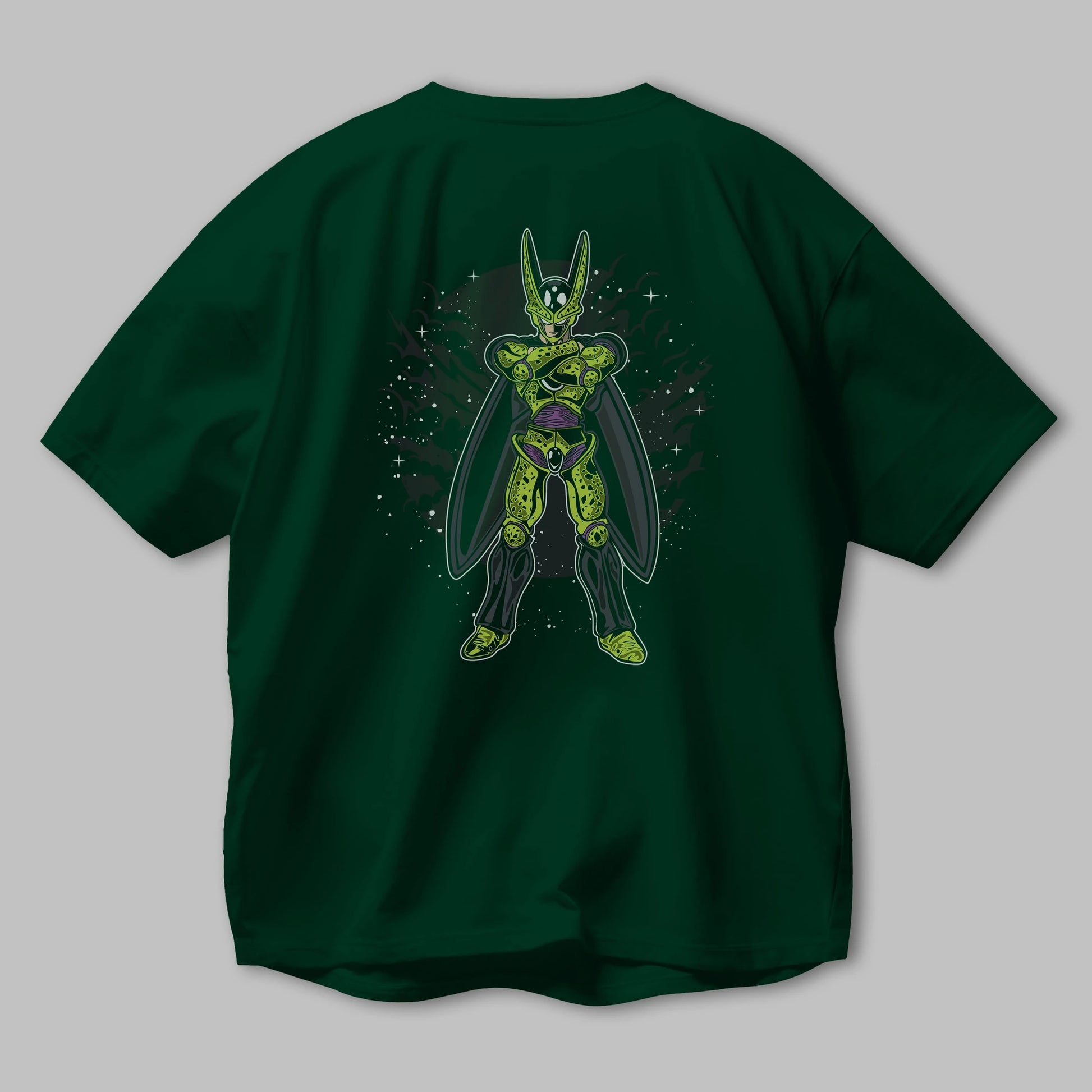 CELL Arka Baskılı Oversize t-shirt Erkek Kadın Unisex %100 Pamuk