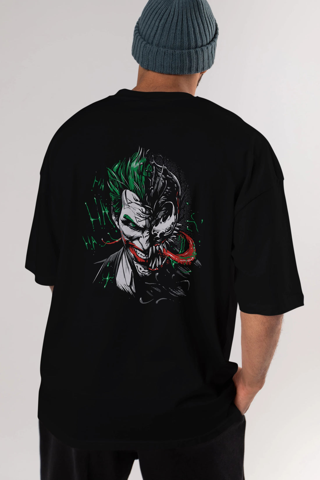 Venom (16) Arka Baskılı Oversize t-shirt Erkek Kadın Unisex %100 Pamuk Bisiklet Yaka tişort