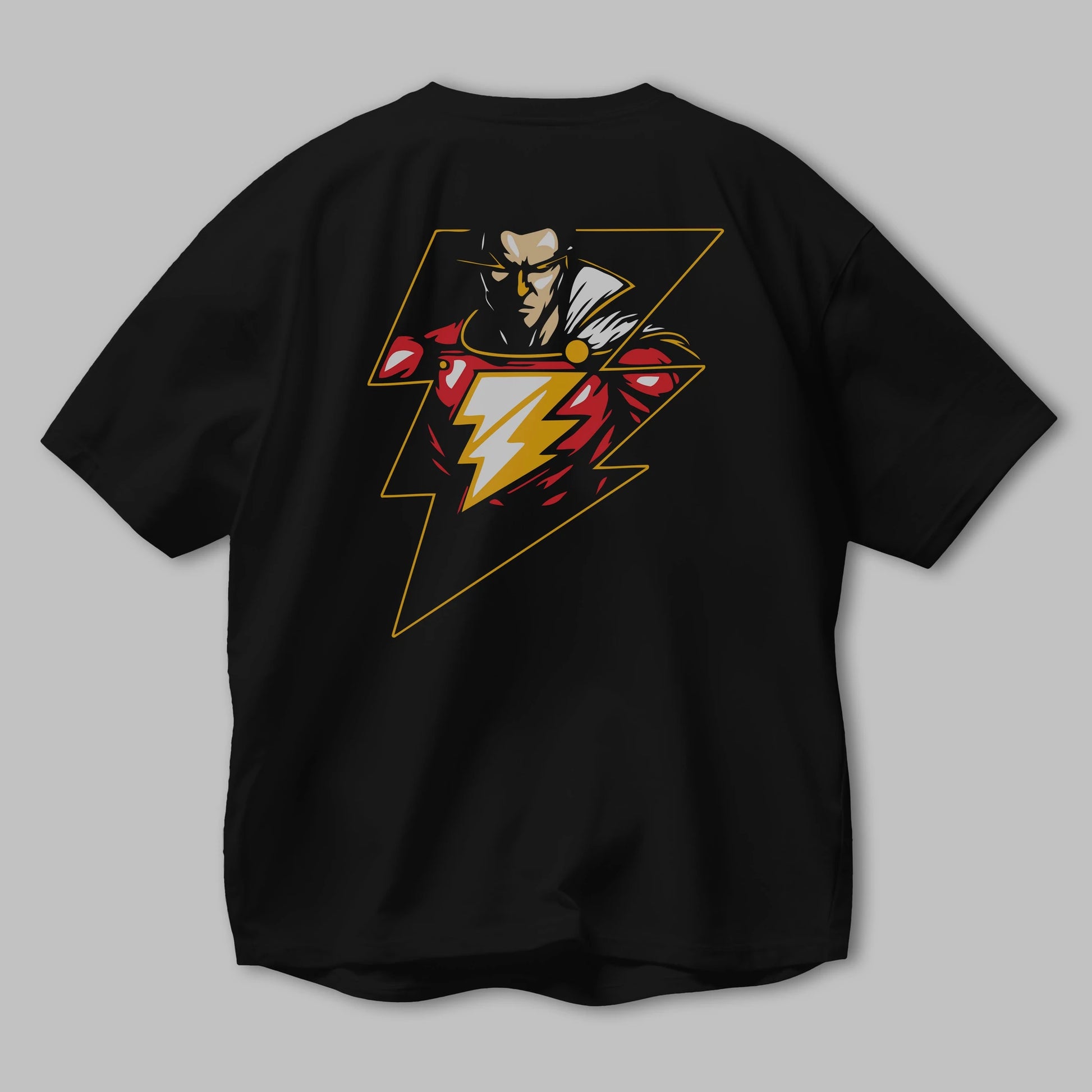 Flash Avengers (3) Arka Baskılı Oversize t-shirt Erkek Kadın Unisex %100 Pamuk Bisiklet Yaka tişort