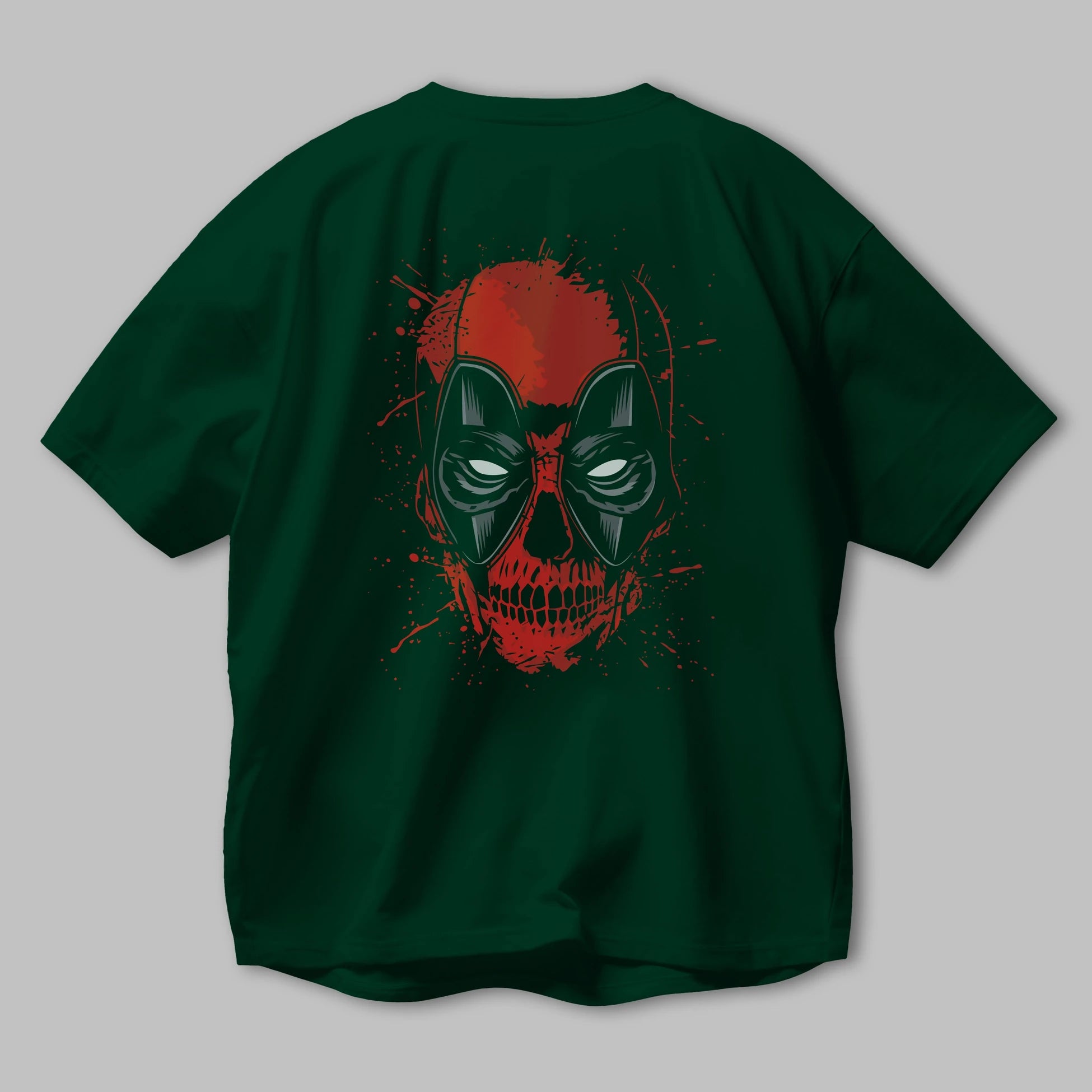 Deadpool (3) Arka Baskılı Oversize t-shirt Erkek Kadın Unisex %100 Pamuk Bisiklet Yaka tişort