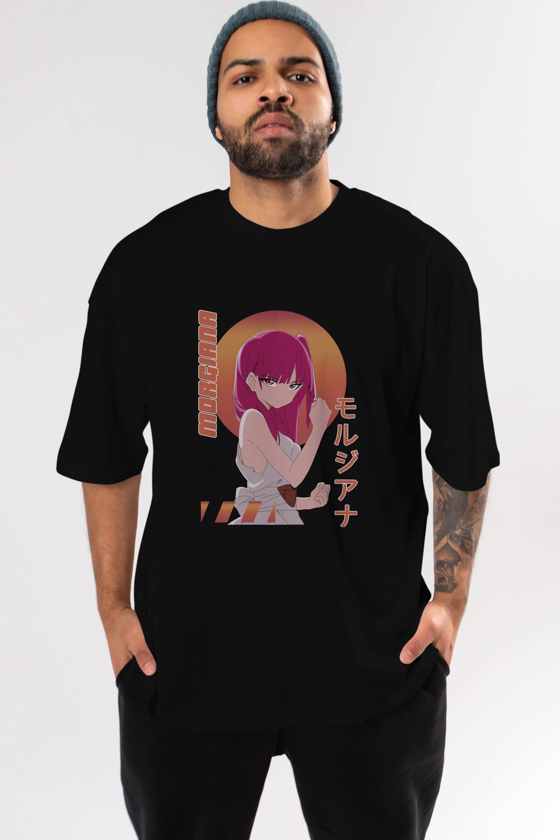 Morgiana 5 Anime Ön Baskılı Oversize t-shirt %100 pamuk Erkek Kadın Unisex