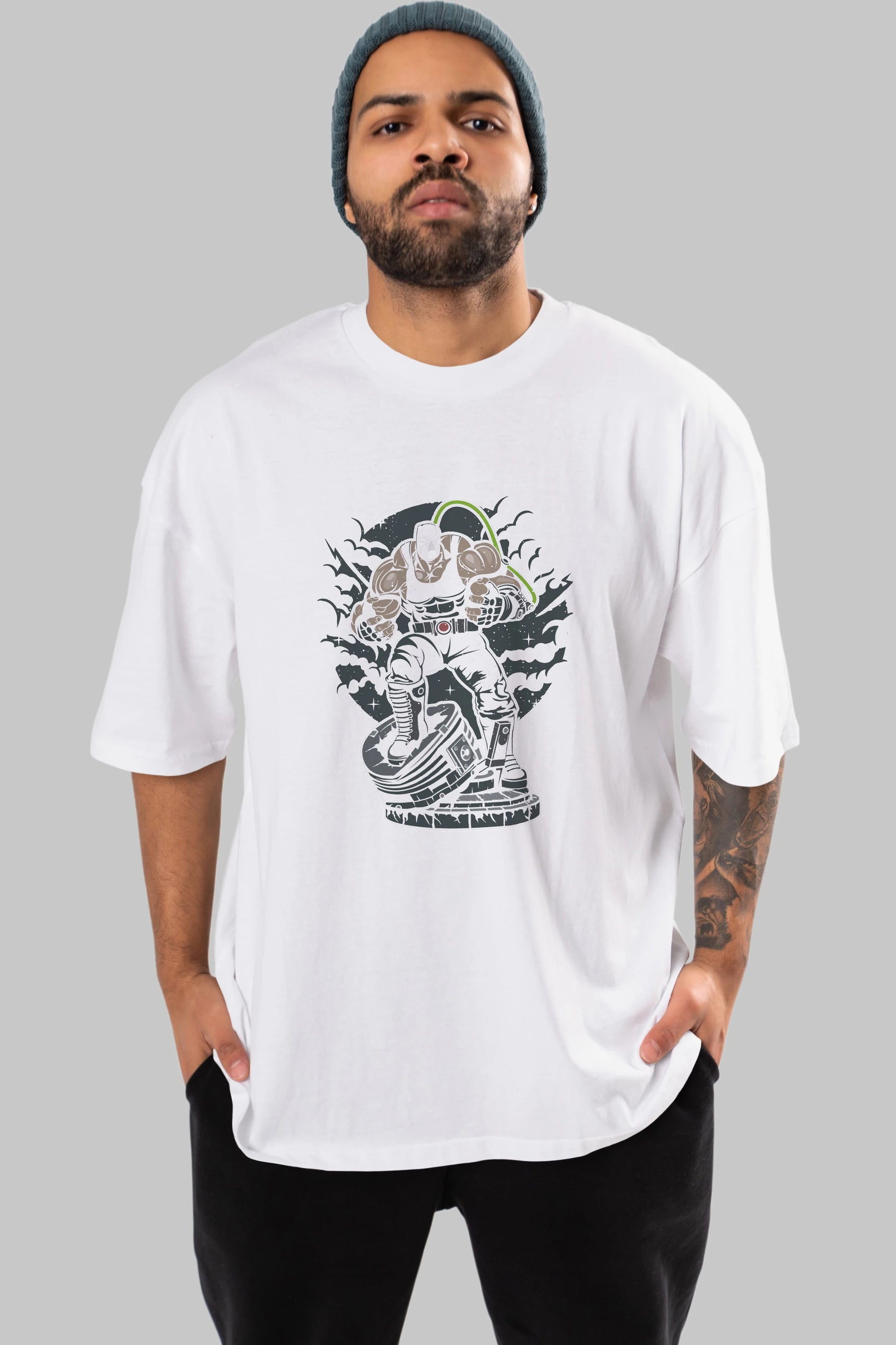Bane (2) Ön Baskılı Oversize t-shirt Erkek Kadın Unisex %100 Pamuk tişort