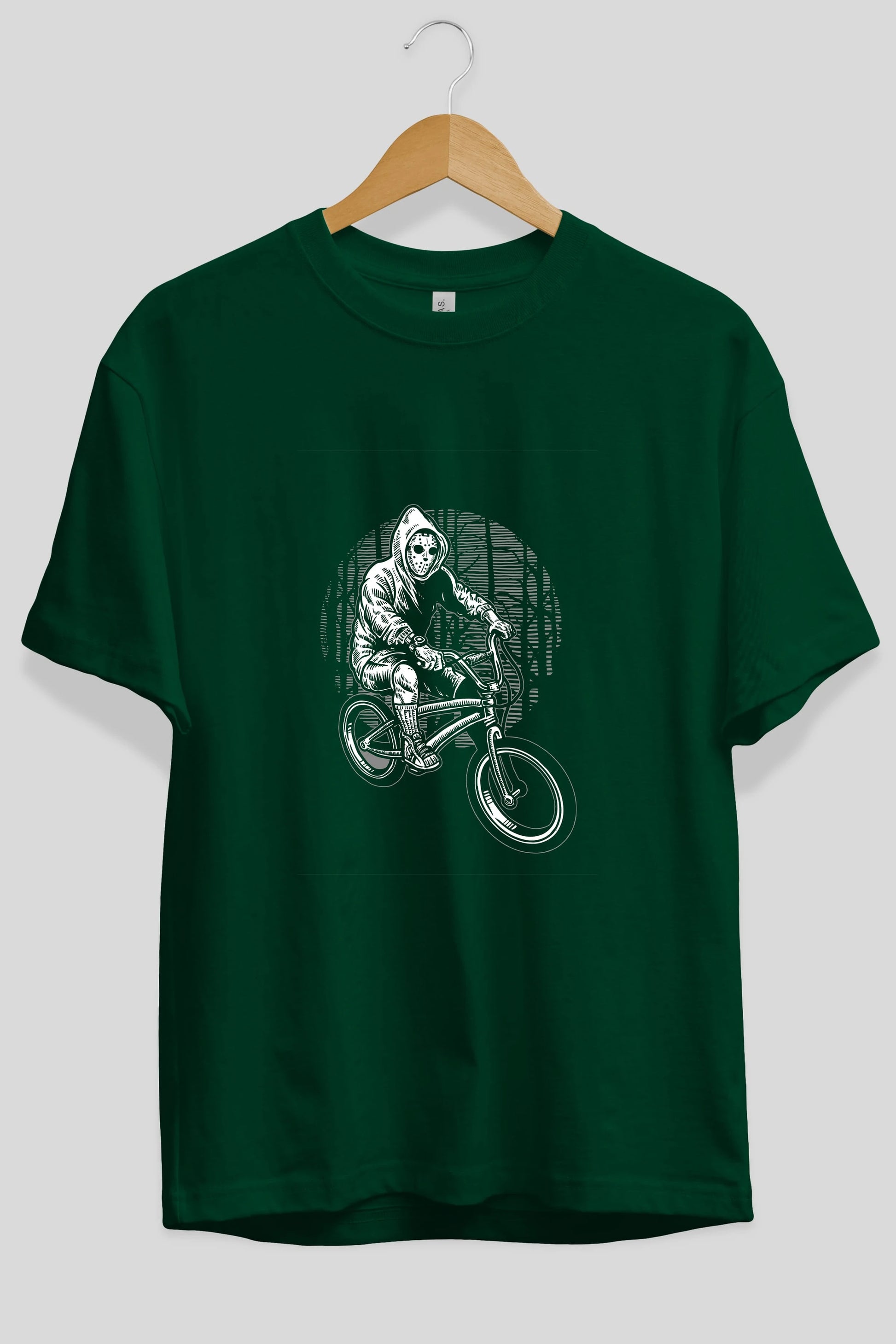 Ride Bike To Kill Ön Baskılı Oversize t-shirt Erkek Kadın Unisex %100 Pamuk tişort