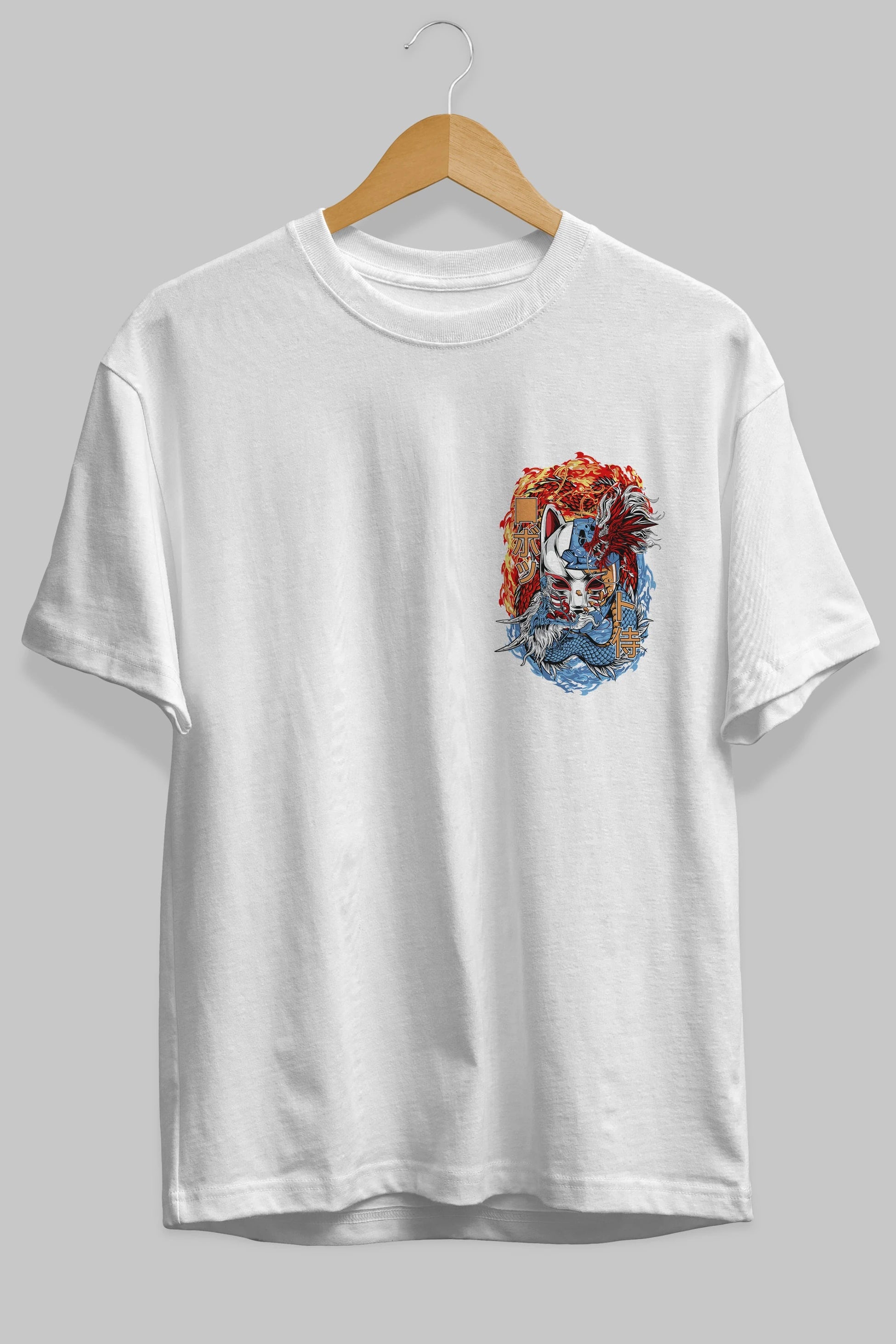 ONE PIECE (7) Ön Sol Baskılı Oversize t-shirt Erkek Kadın Unisex %100 Pamuk Bisiklet Yaka tişort