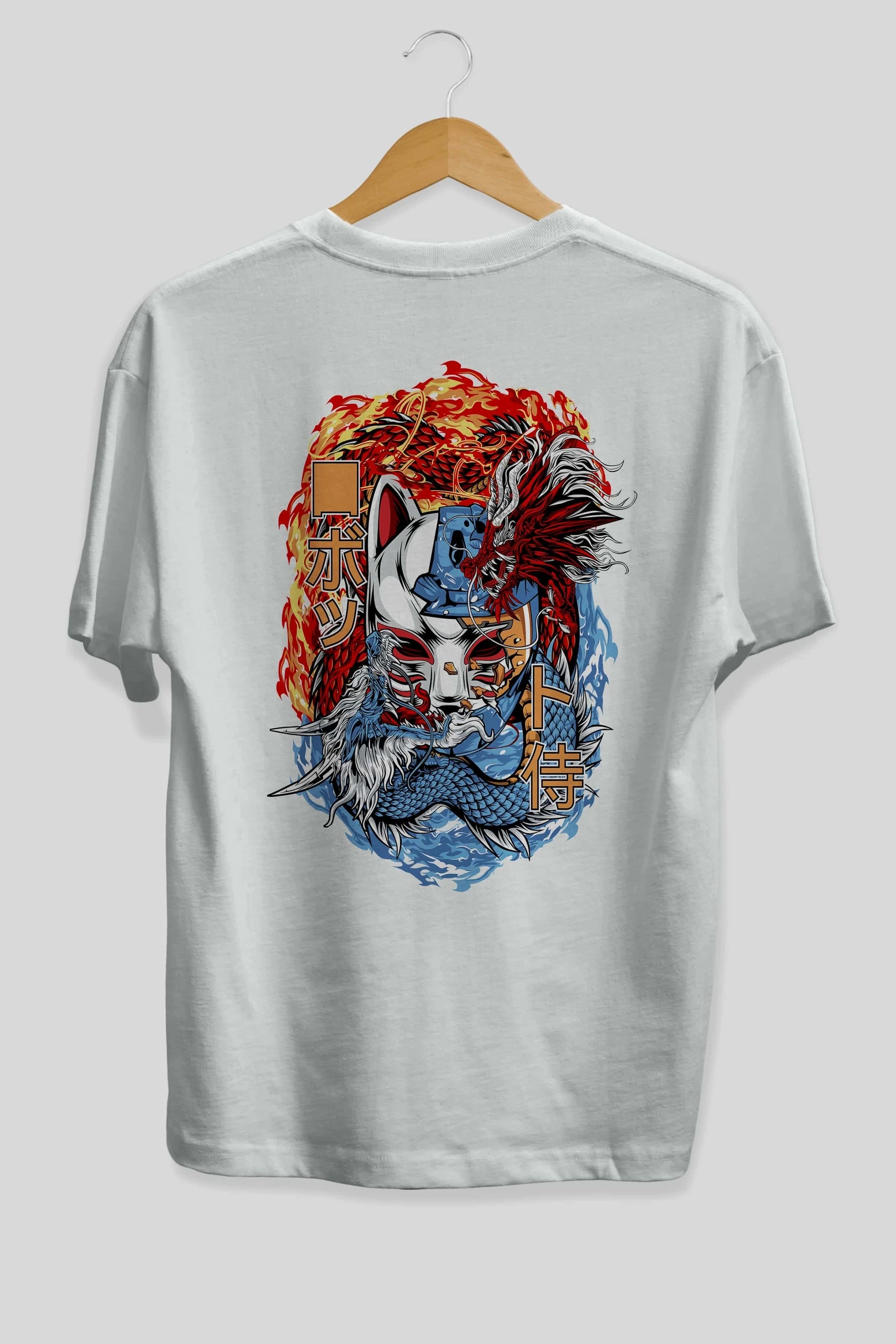 ONE PIECE (7) Anime Arka Baskılı Oversize t-shirt Erkek Kadın Unisex