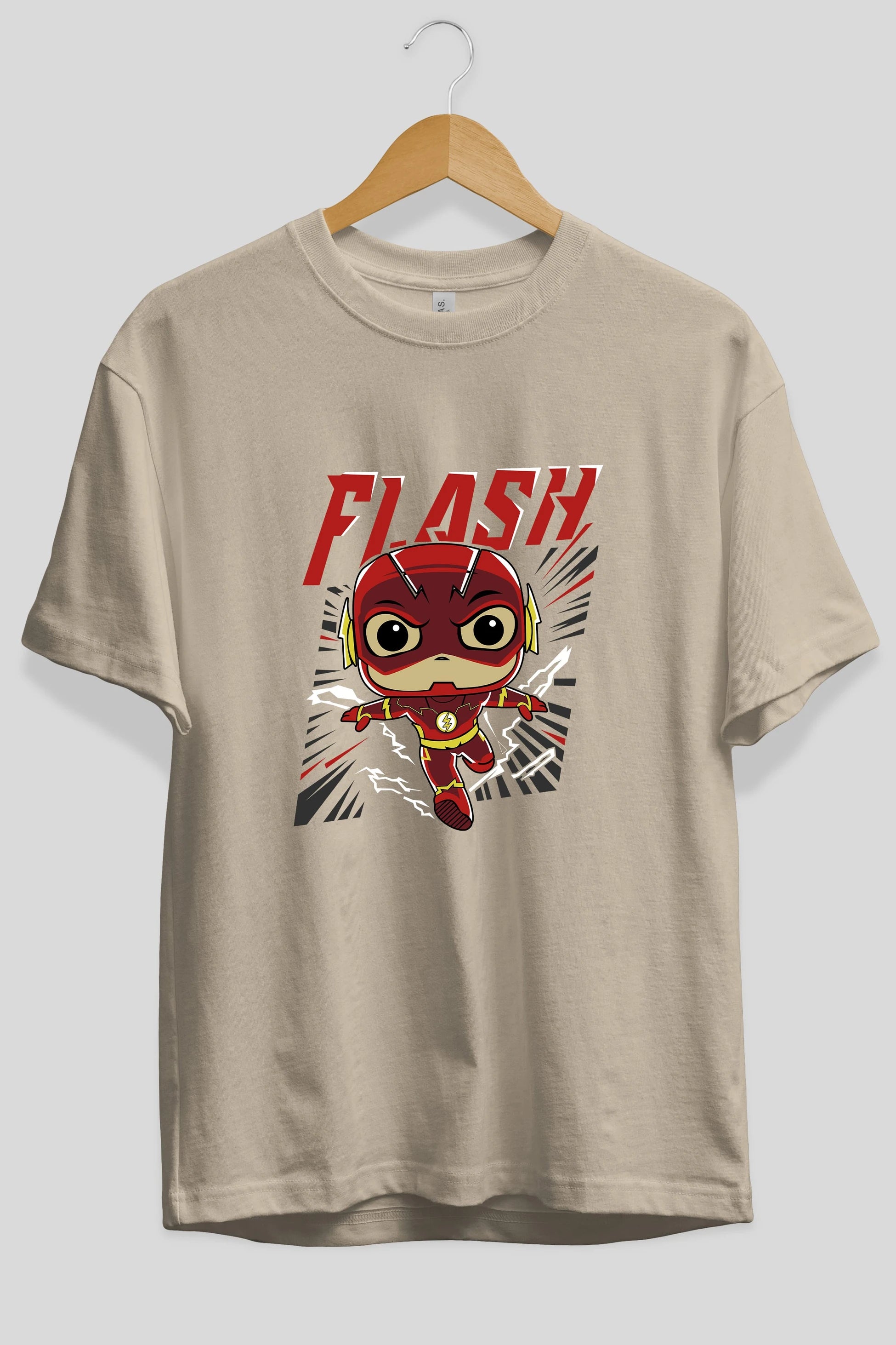 Flash Avengers (4) Ön Baskılı Oversize t-shirt Erkek Kadın Unisex %100 Pamuk Bisiklet Yaka tişort