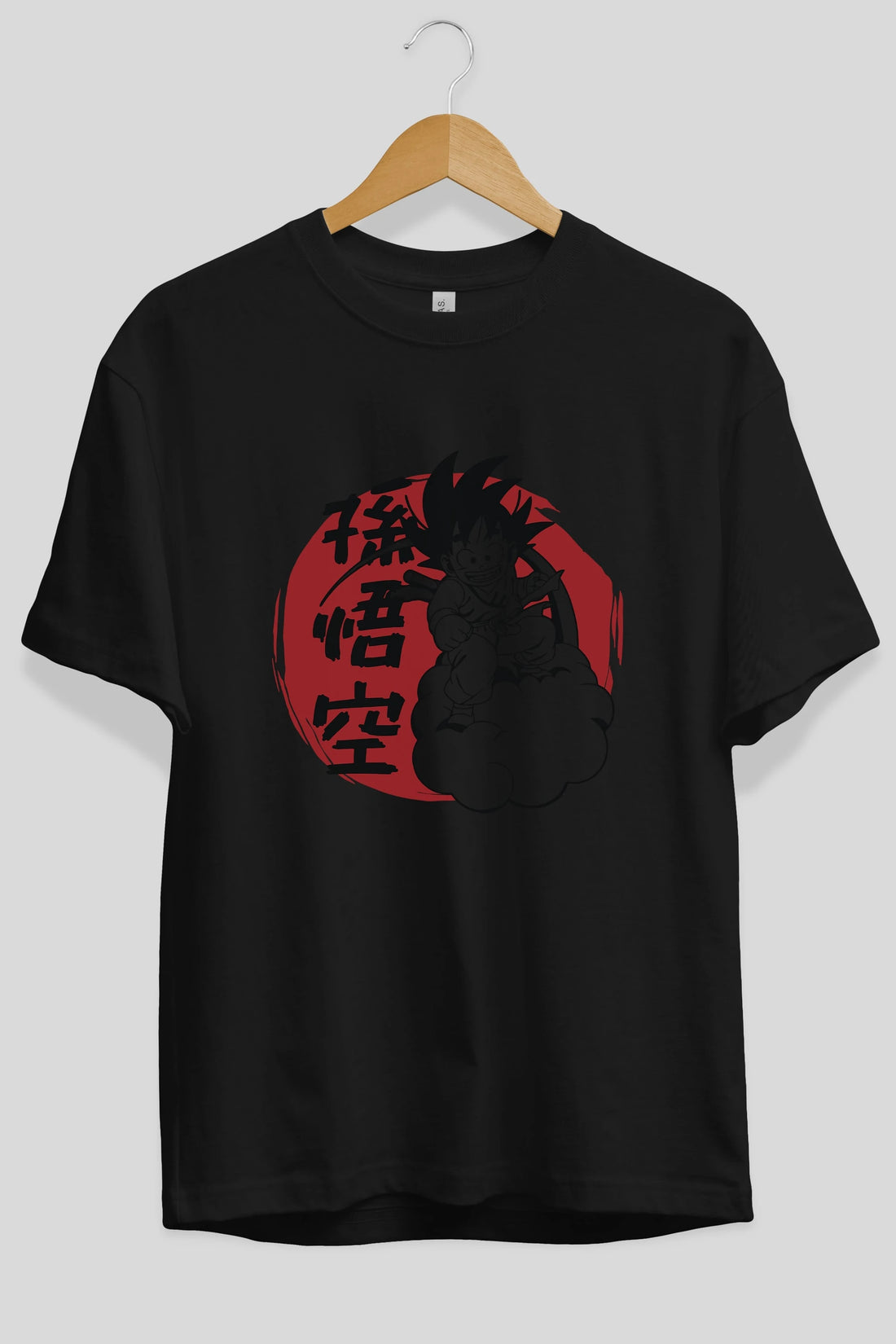 DRAGON BALL Anime Ön Baskılı Oversize t-shirt %100 pamuk Erkek Kadın Unisex