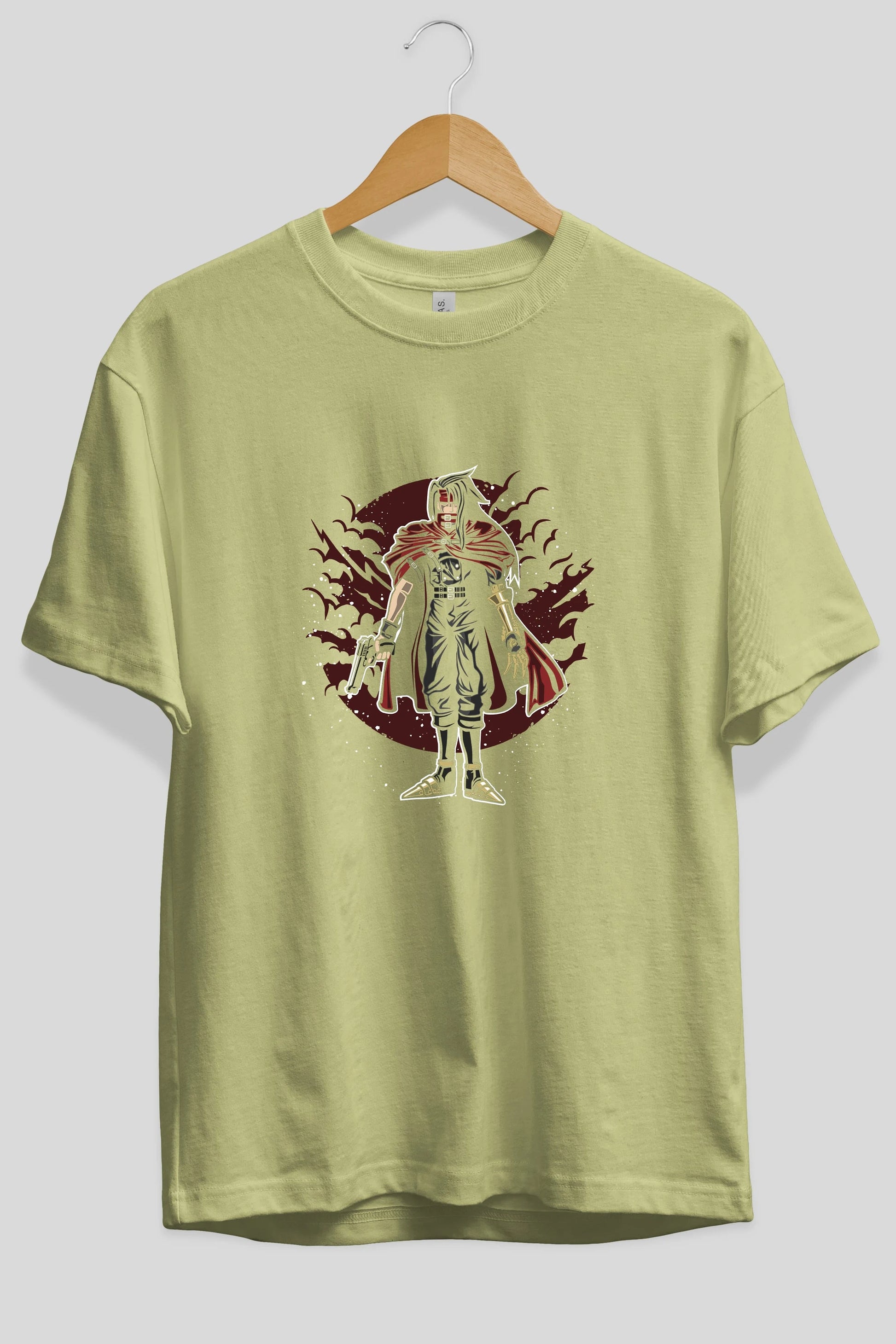 FINAL FANTASY Ön Baskılı Oversize t-shirt Erkek Kadın Unisex %100 Pamuk tişort