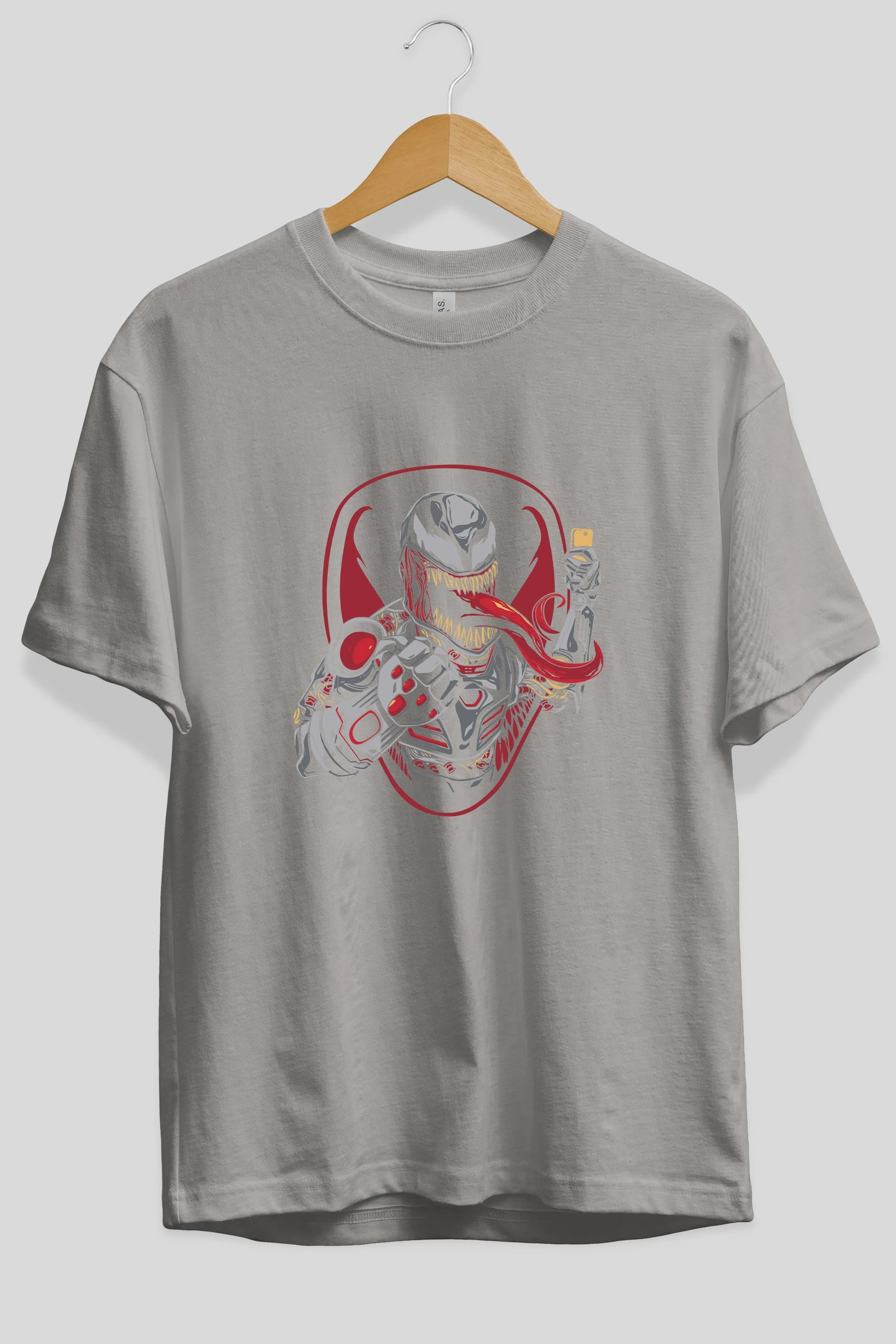 Venom (17) Ön Baskılı Oversize t-shirt Erkek Kadın Unisex %100 Pamuk Bisiklet Yaka tişort