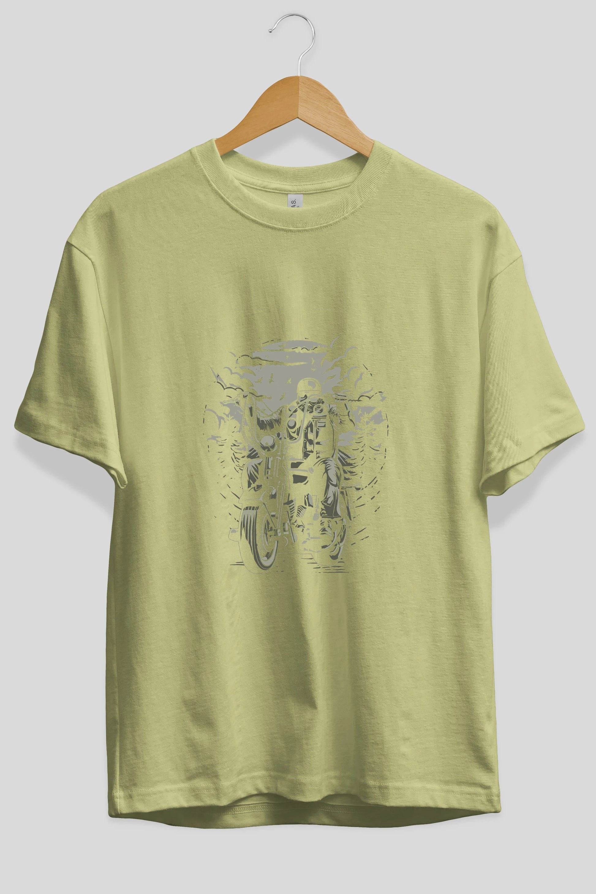 Live To Ride Ön Baskılı Oversize t-shirt Erkek Kadın Unisex %100 Pamuk tişort