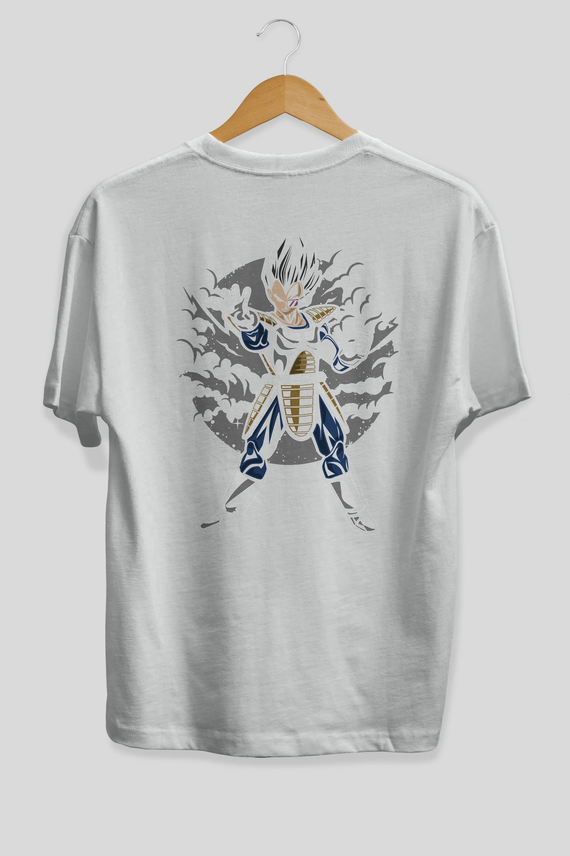 VEGETA Arka Baskılı Oversize t-shirt Erkek Kadın Unisex %100 Pamuk