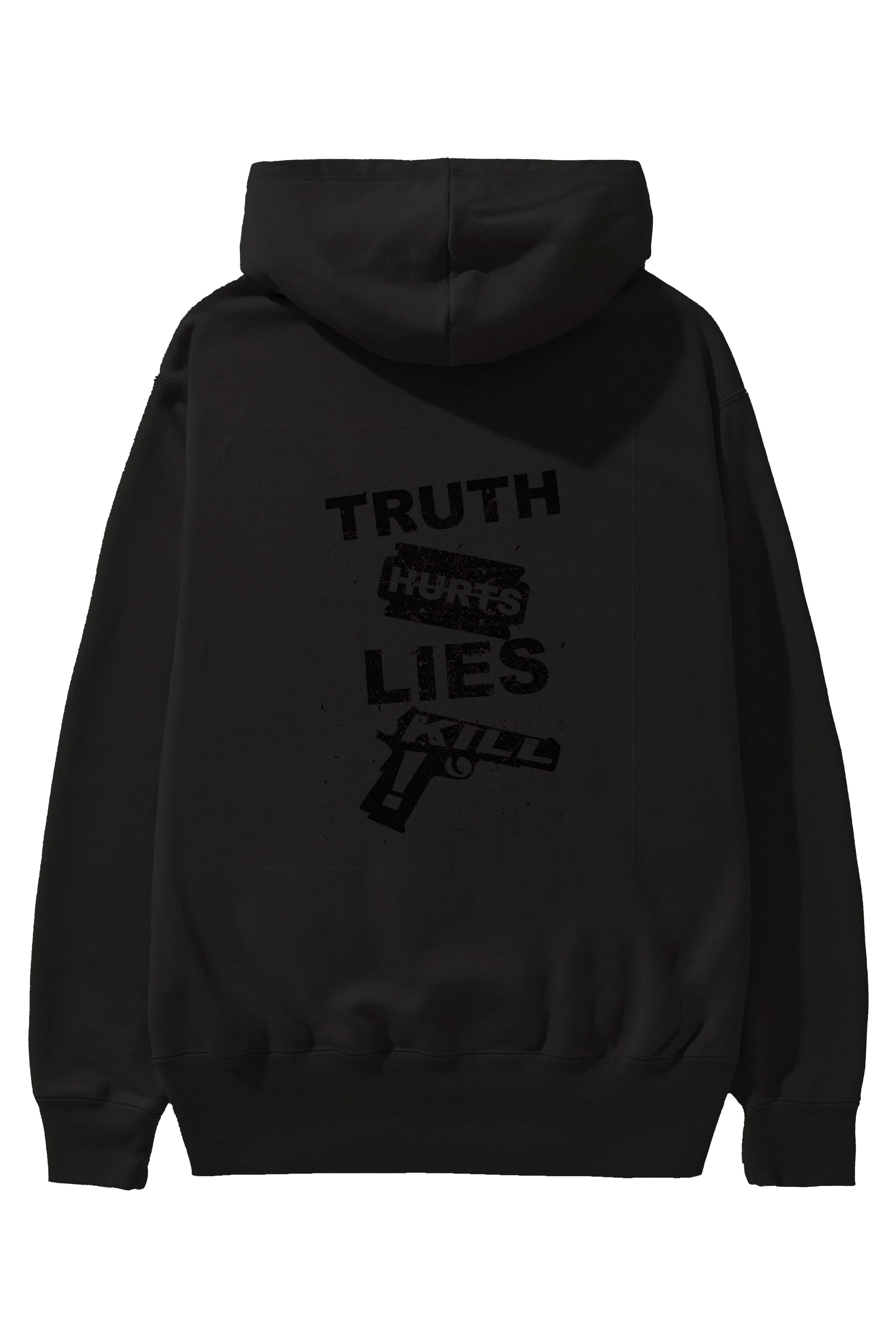 Truth Hurts Arka Baskılı Hoodie Oversize Kapüşonlu Sweatshirt Erkek Kadın Unisex