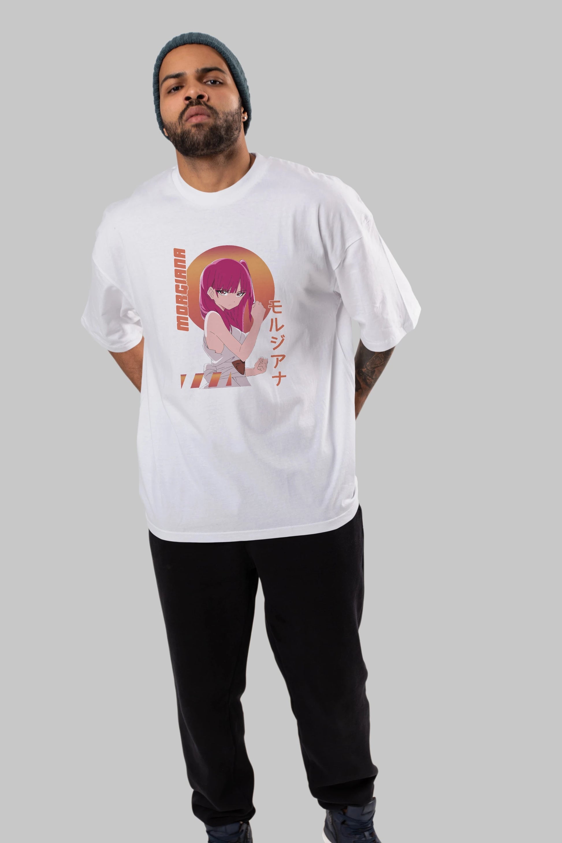 Morgiana 5 Anime Ön Baskılı Oversize t-shirt %100 pamuk Erkek Kadın Unisex