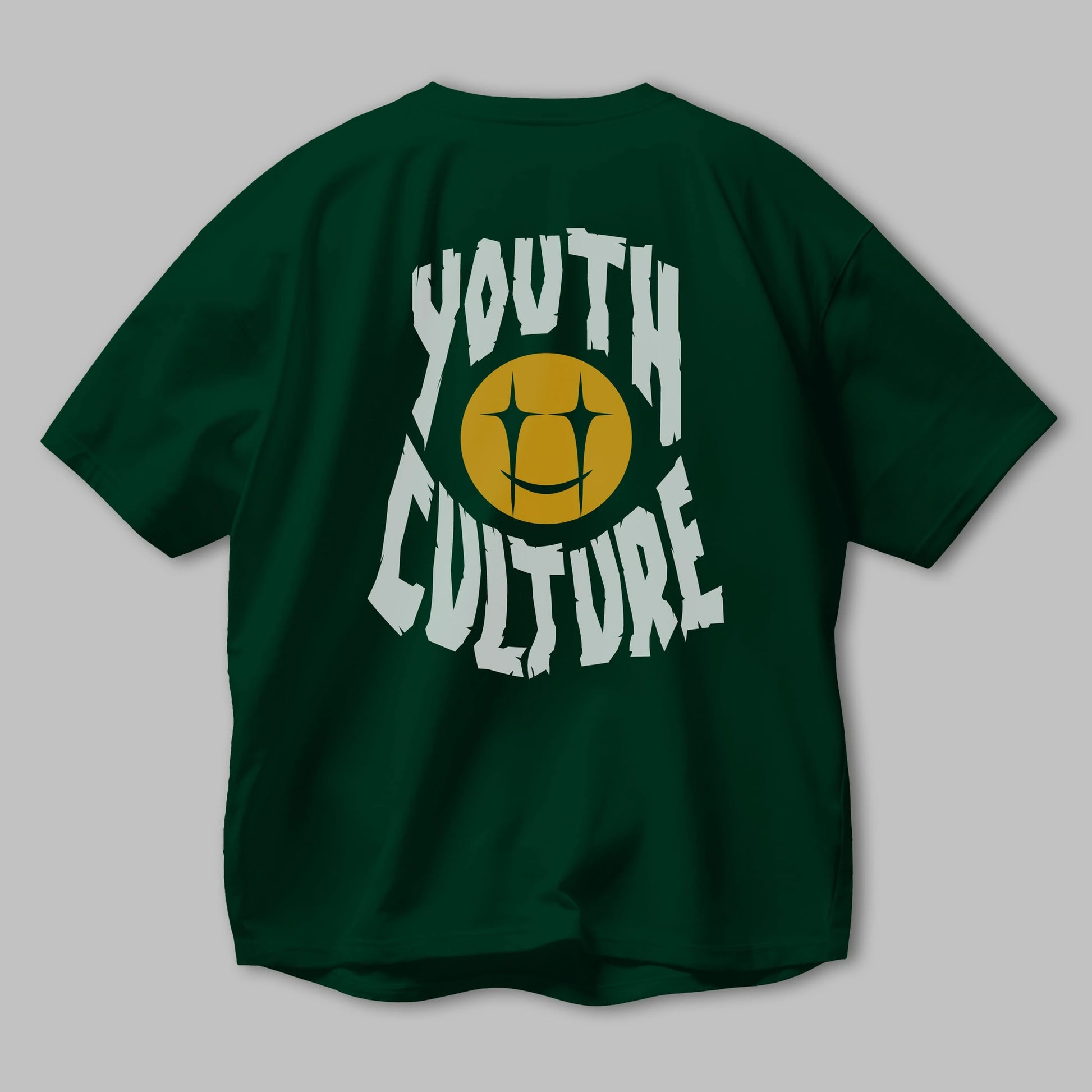 Youth Culture Arka Baskılı Oversize t-shirt Erkek Kadın Unisex