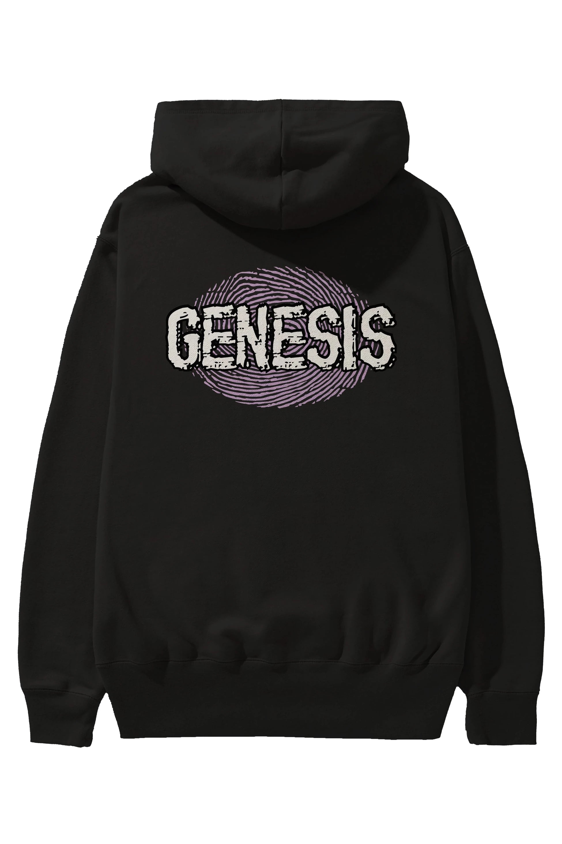 Genesis Arka Baskılı Hoodie Oversize Kapüşonlu Sweatshirt Erkek Kadın Unisex