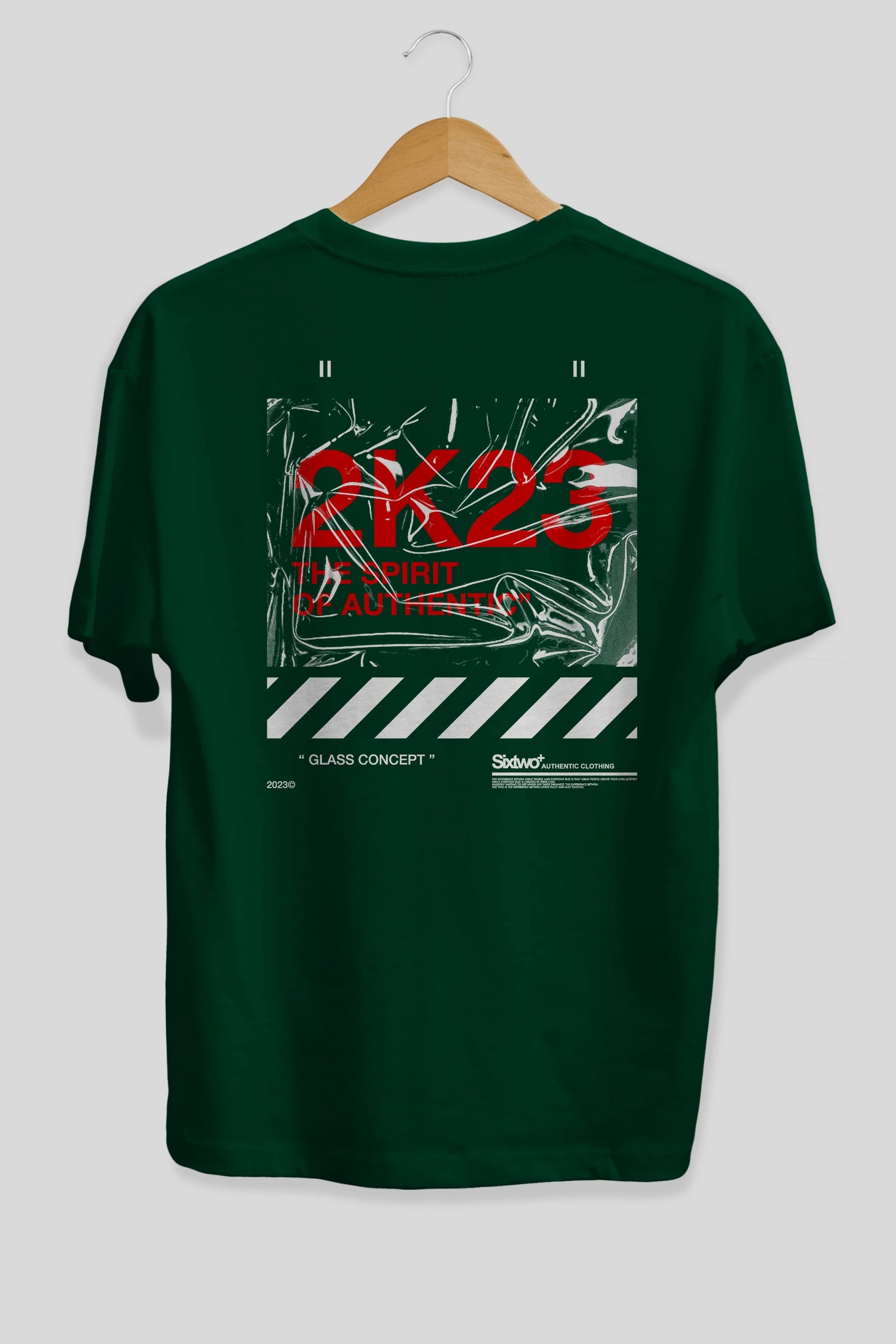 The Spirit Arka Baskılı Oversize t-shirt Erkek Kadın Unisex