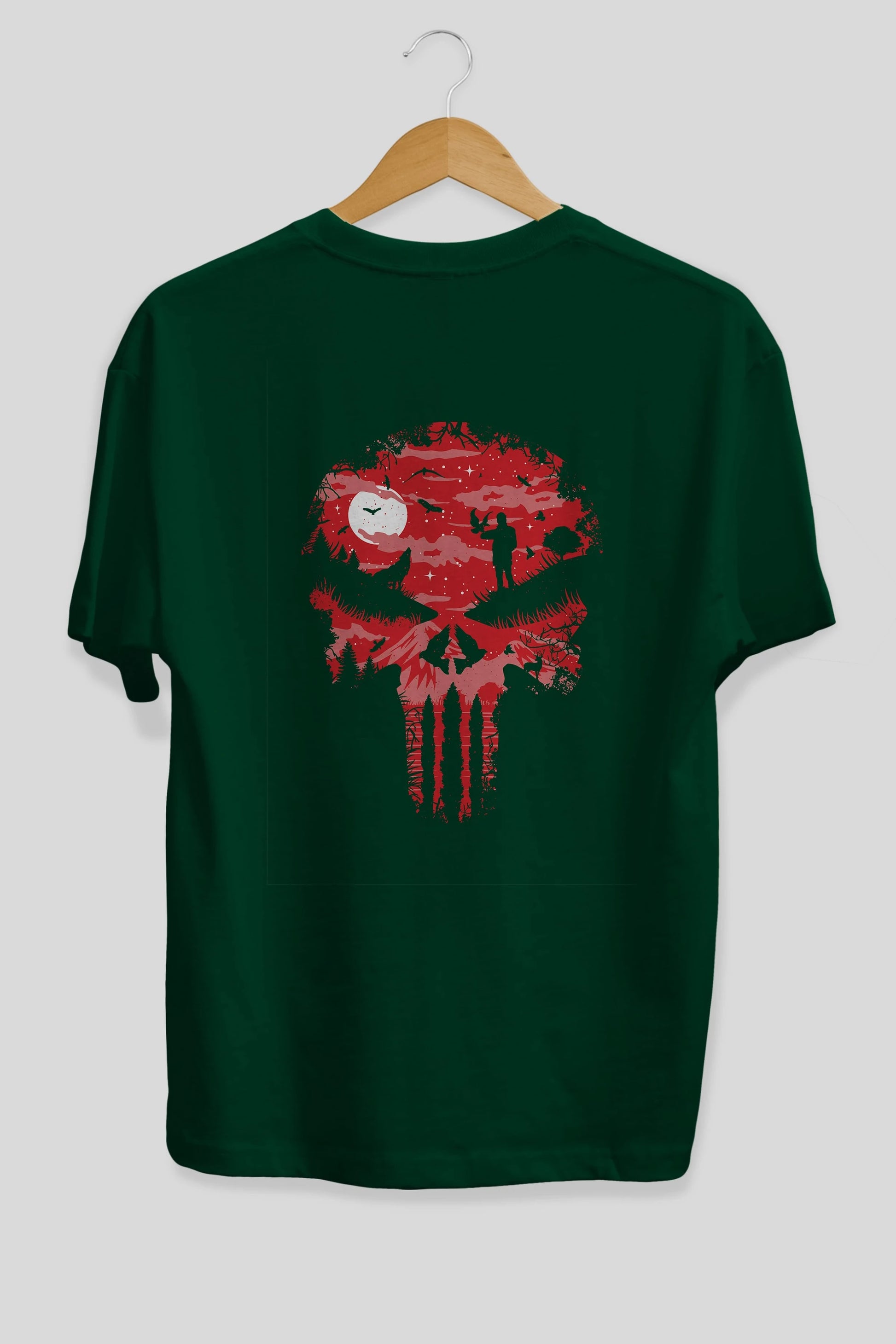 Stand And Bleed Arka Baskılı Oversize t-shirt %100 pamuk Erkek Kadın Unisex