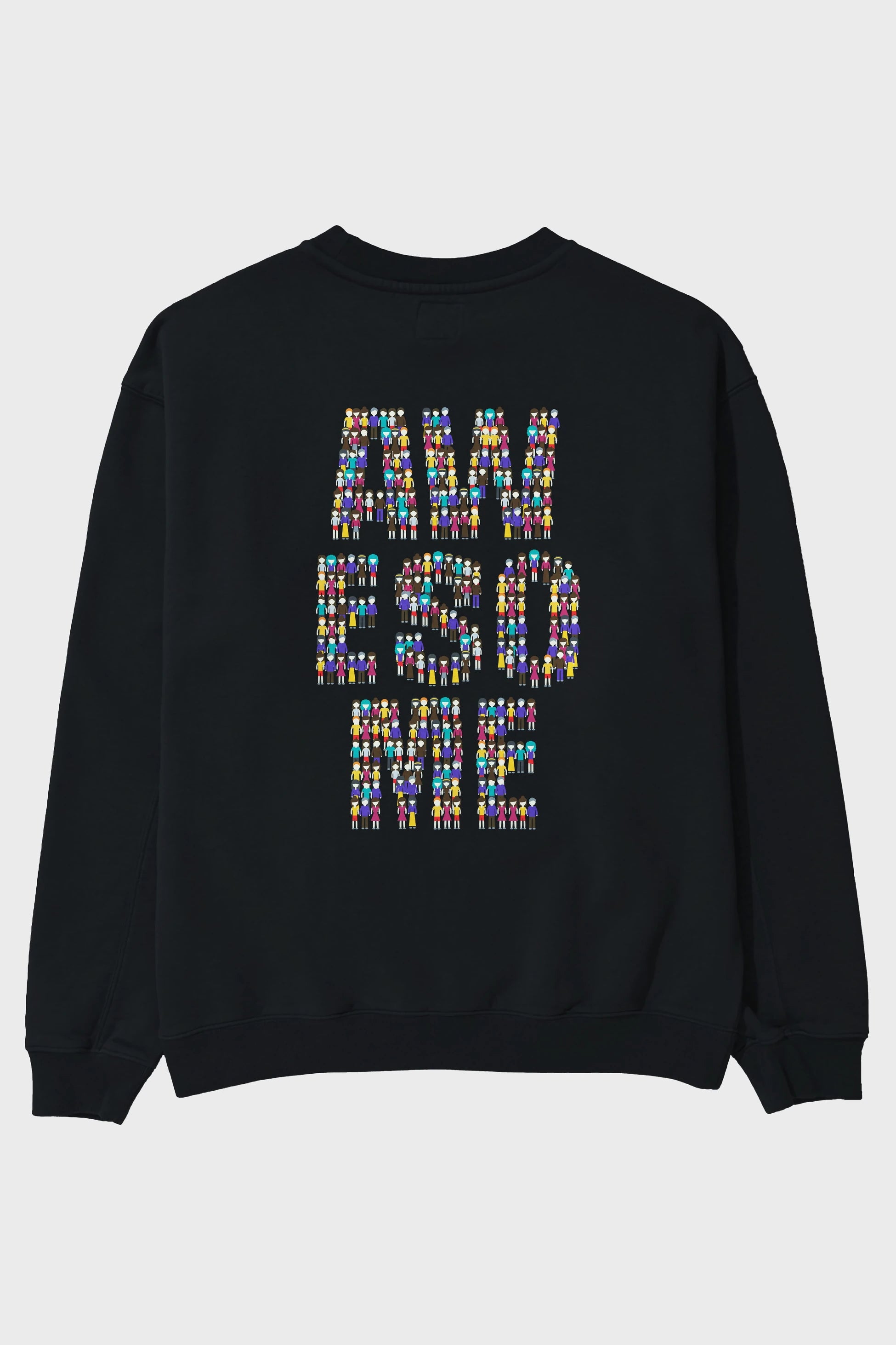 Awesome Arka Baskılı Oversize Sweatshirt Erkek Kadın Unisex
