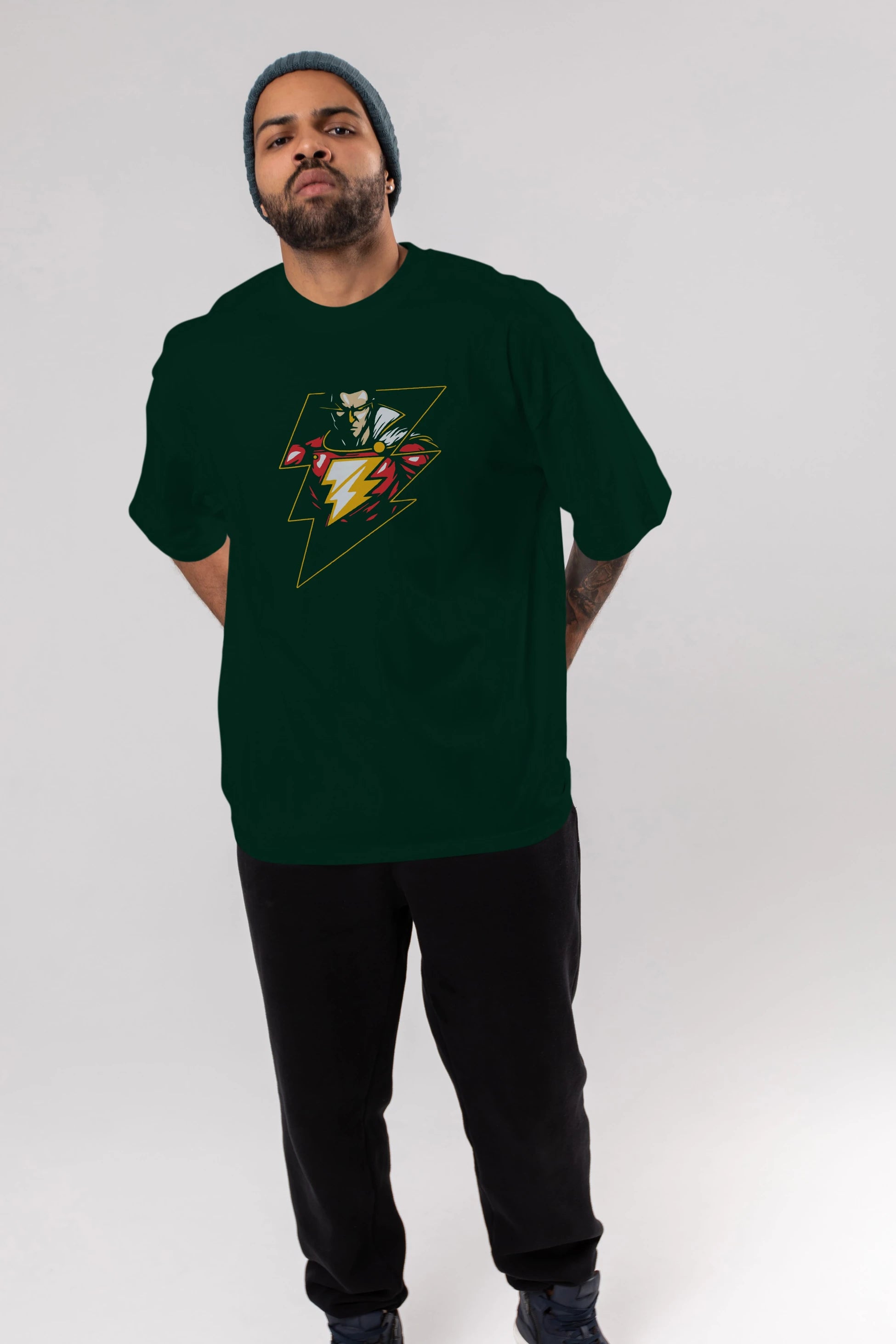 Flash Avengers (3) Ön Baskılı Oversize t-shirt Erkek Kadın Unisex %100 Pamuk Bisiklet Yaka tişort