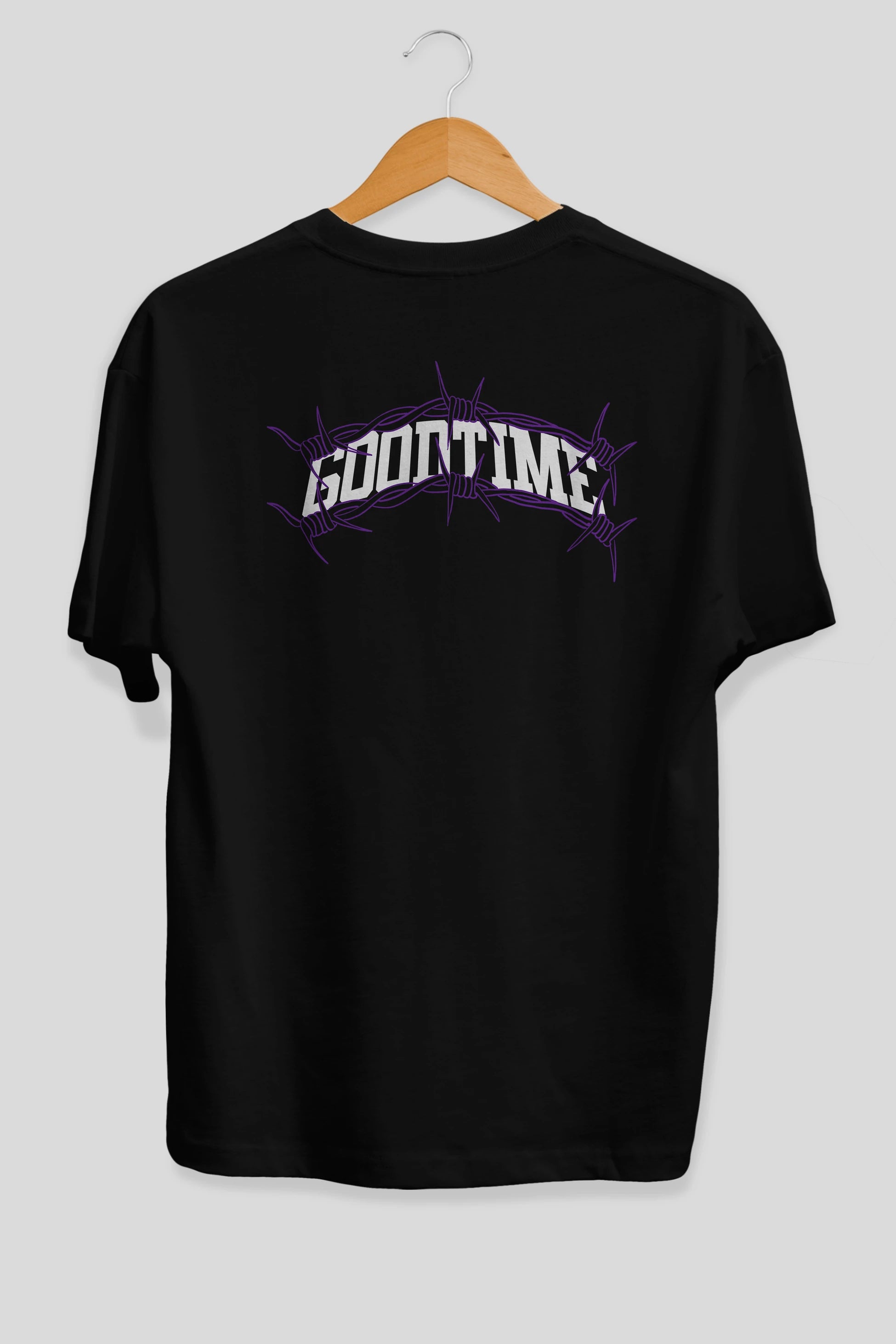 Good Time Arka Baskılı Oversize t-shirt Erkek Kadın Unisex