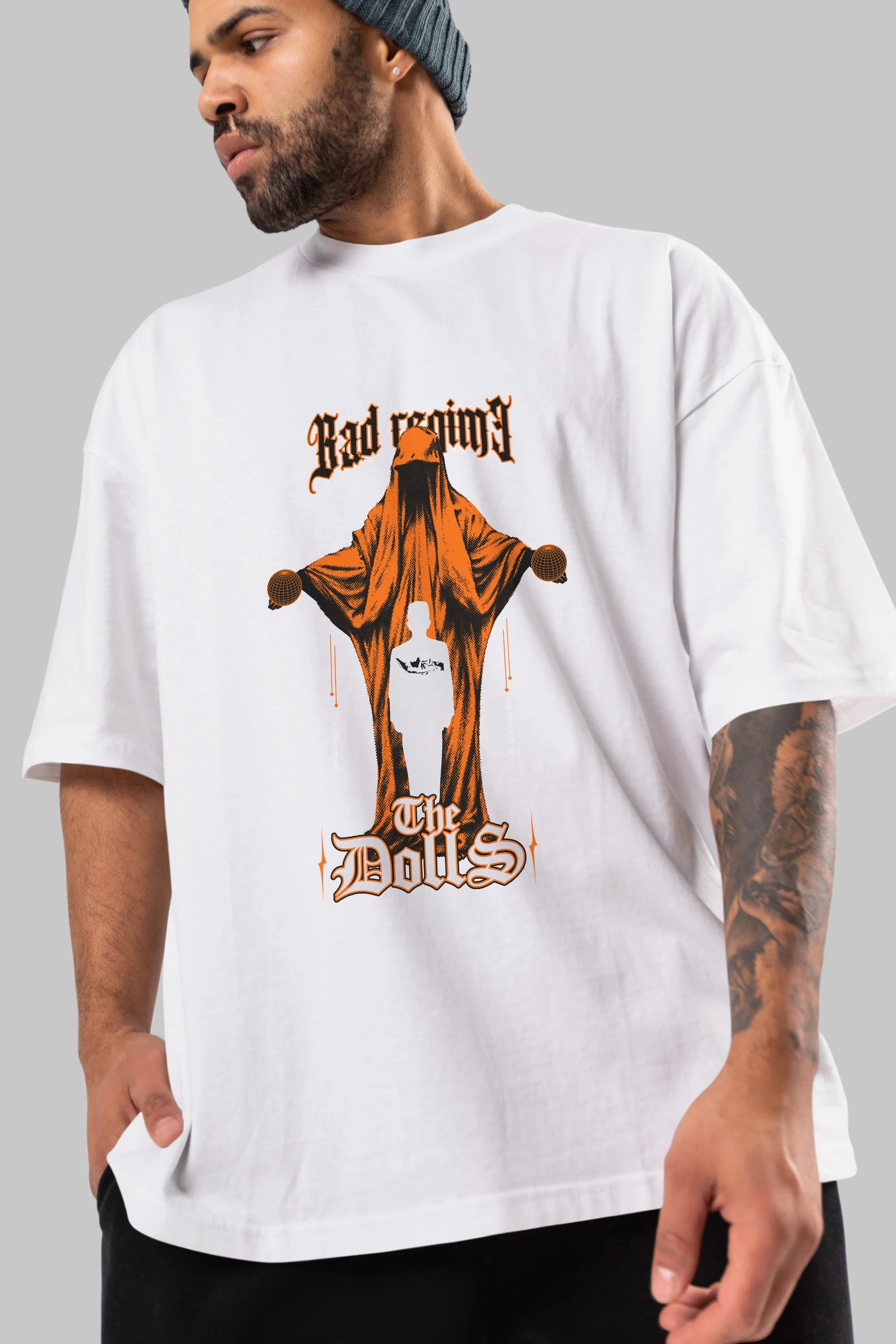 The Dolls Ön Baskılı Oversize t-shirt Erkek Kadın Unisex