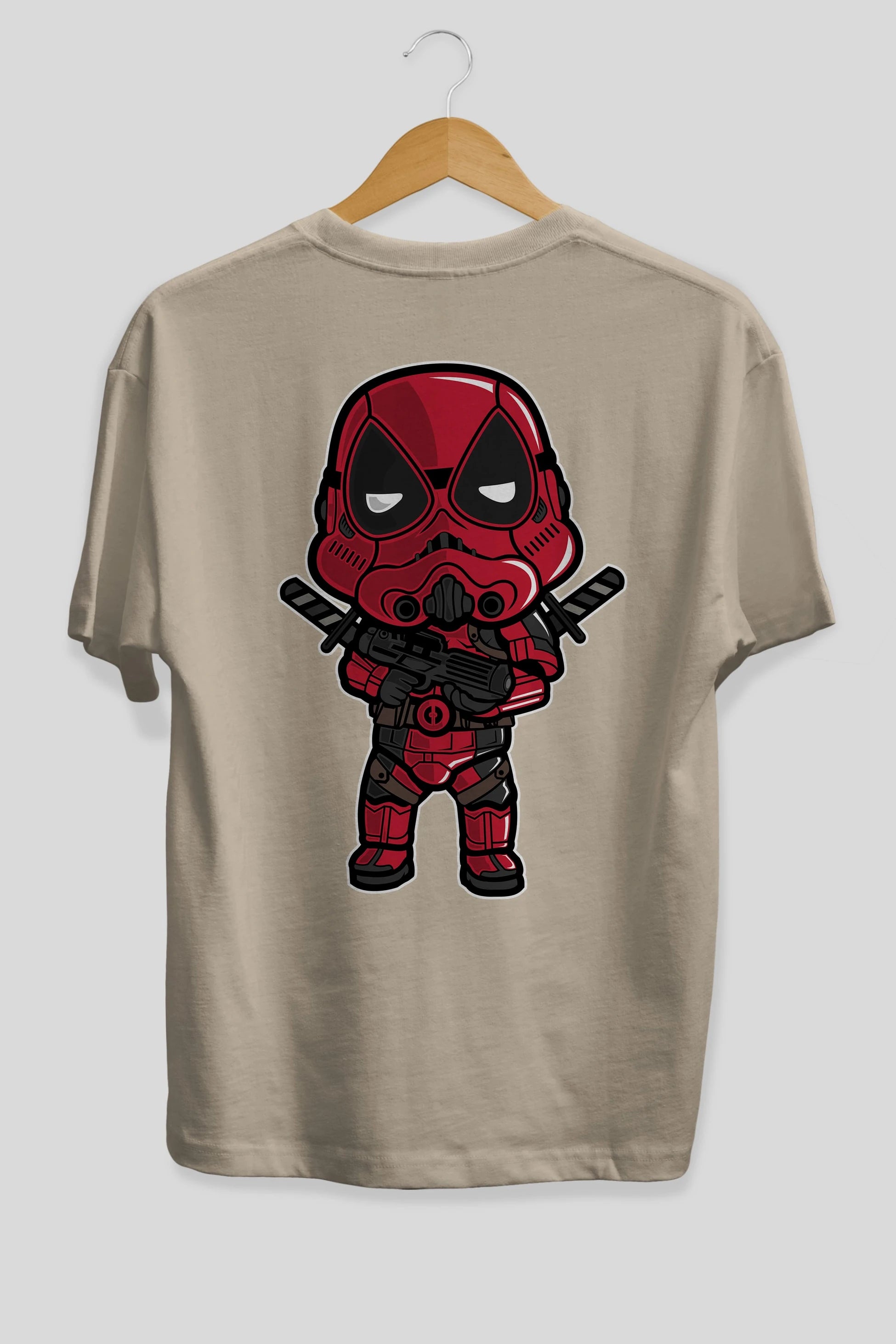 Deadpool (22) Arka Baskılı Oversize t-shirt Erkek Kadın Unisex %100 Pamuk Bisiklet Yaka tişort
