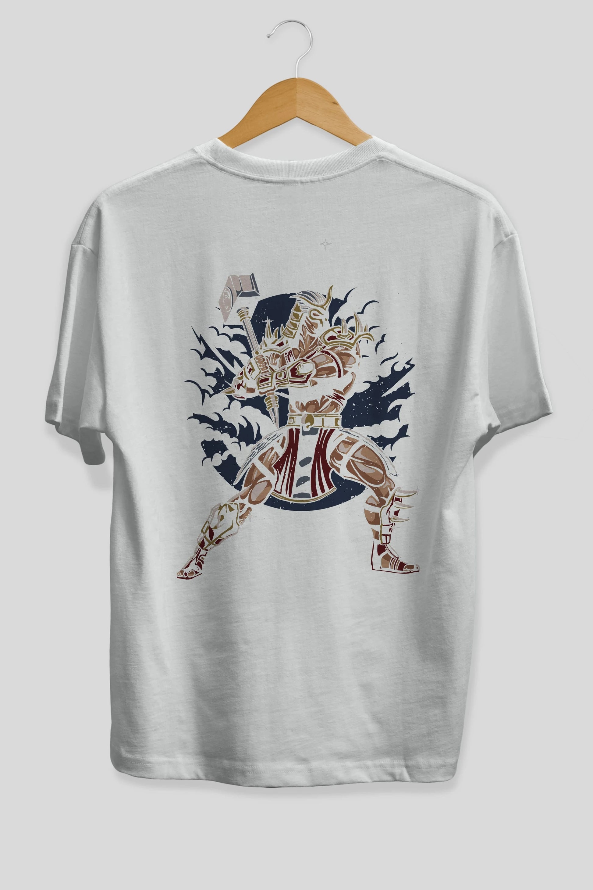 Emperor Arka Baskılı Oversize t-shirt Erkek Kadın Unisex %100 Pamuk