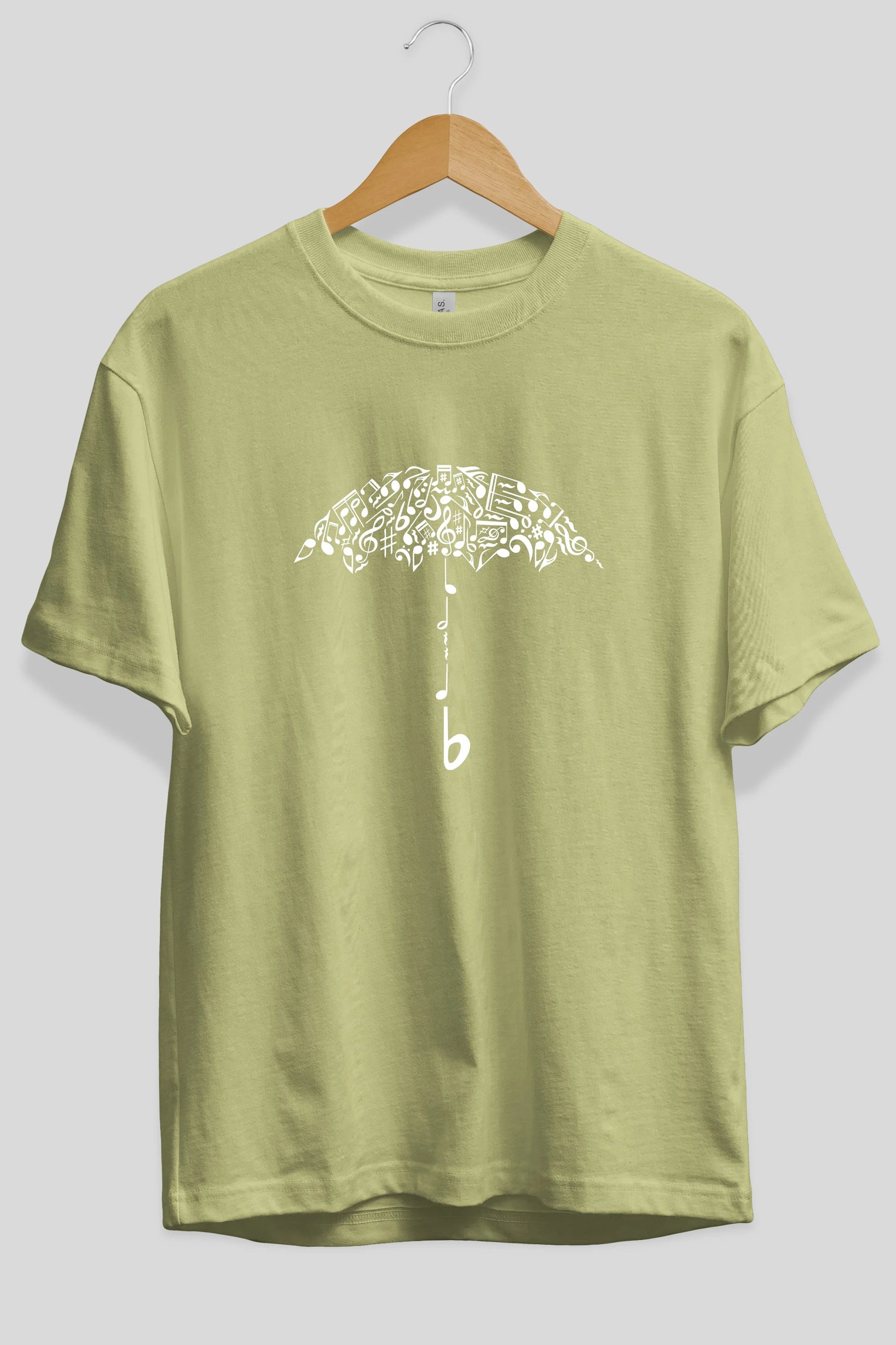 Sound Of Rain Ön Baskılı Oversize t-shirt %100 pamuk Erkek Kadın Unisex