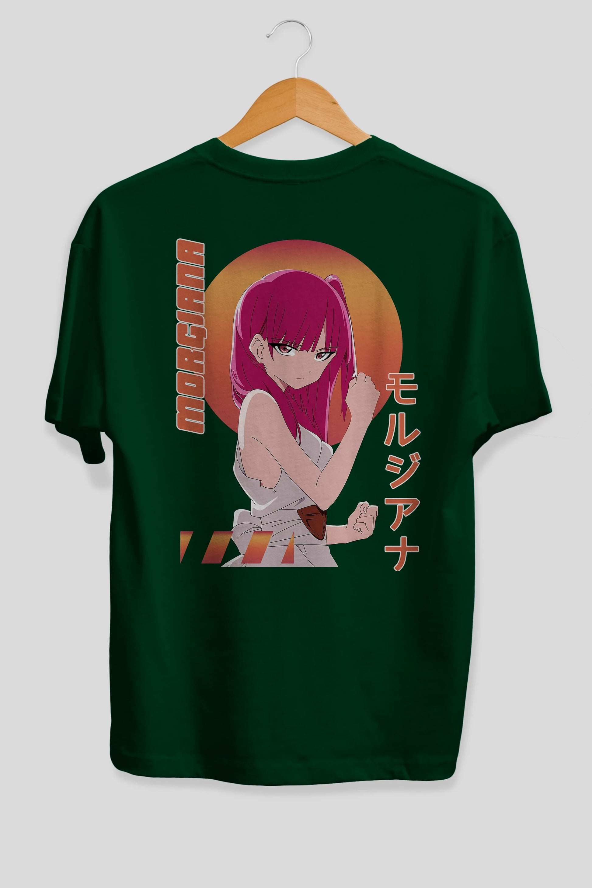 Morgiana 5 Anime Arka Baskılı Oversize t-shirt Erkek Kadın Unisex