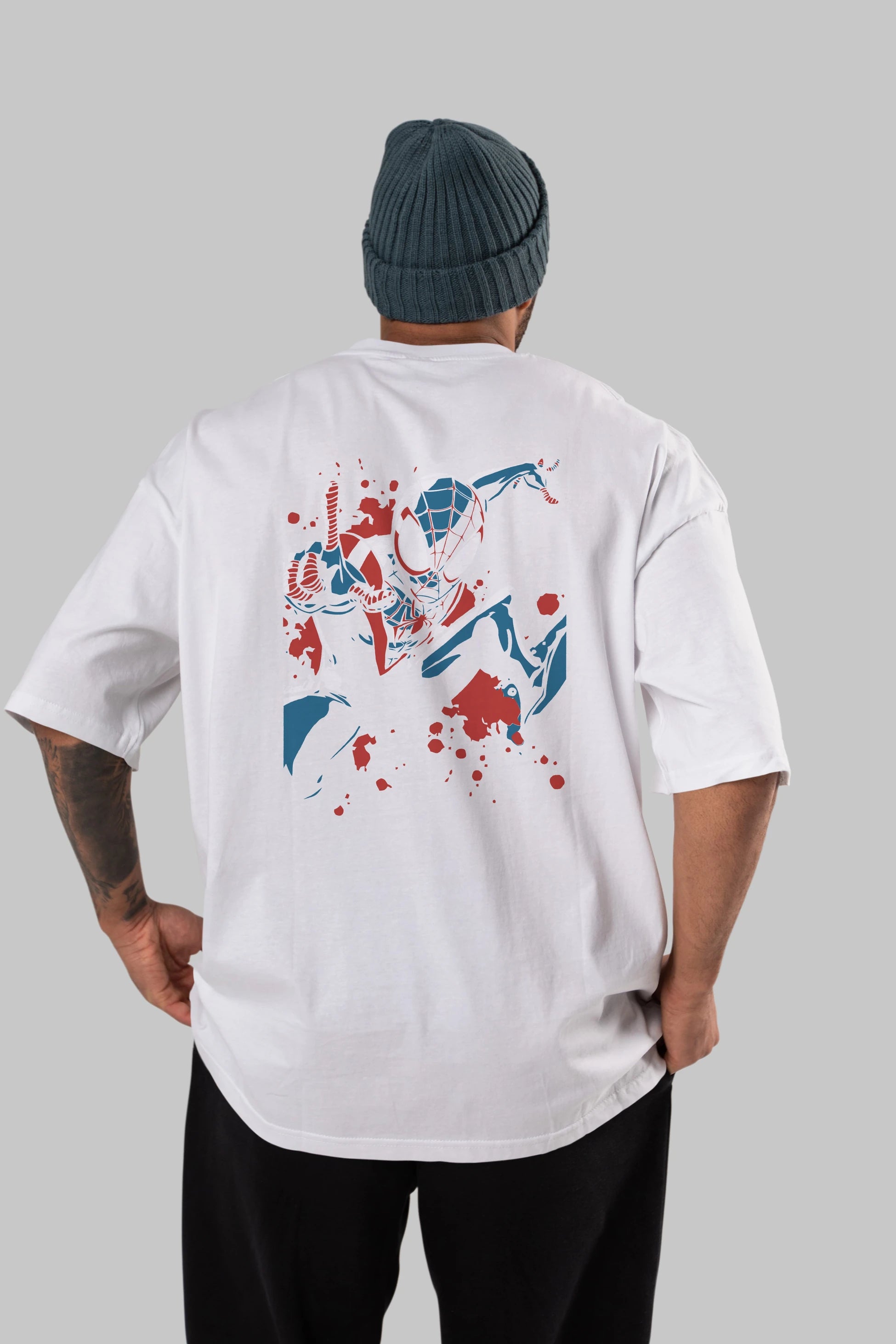 Venom (21) Arka Baskılı Oversize t-shirt Erkek Kadın Unisex %100 Pamuk Bisiklet Yaka tişort
