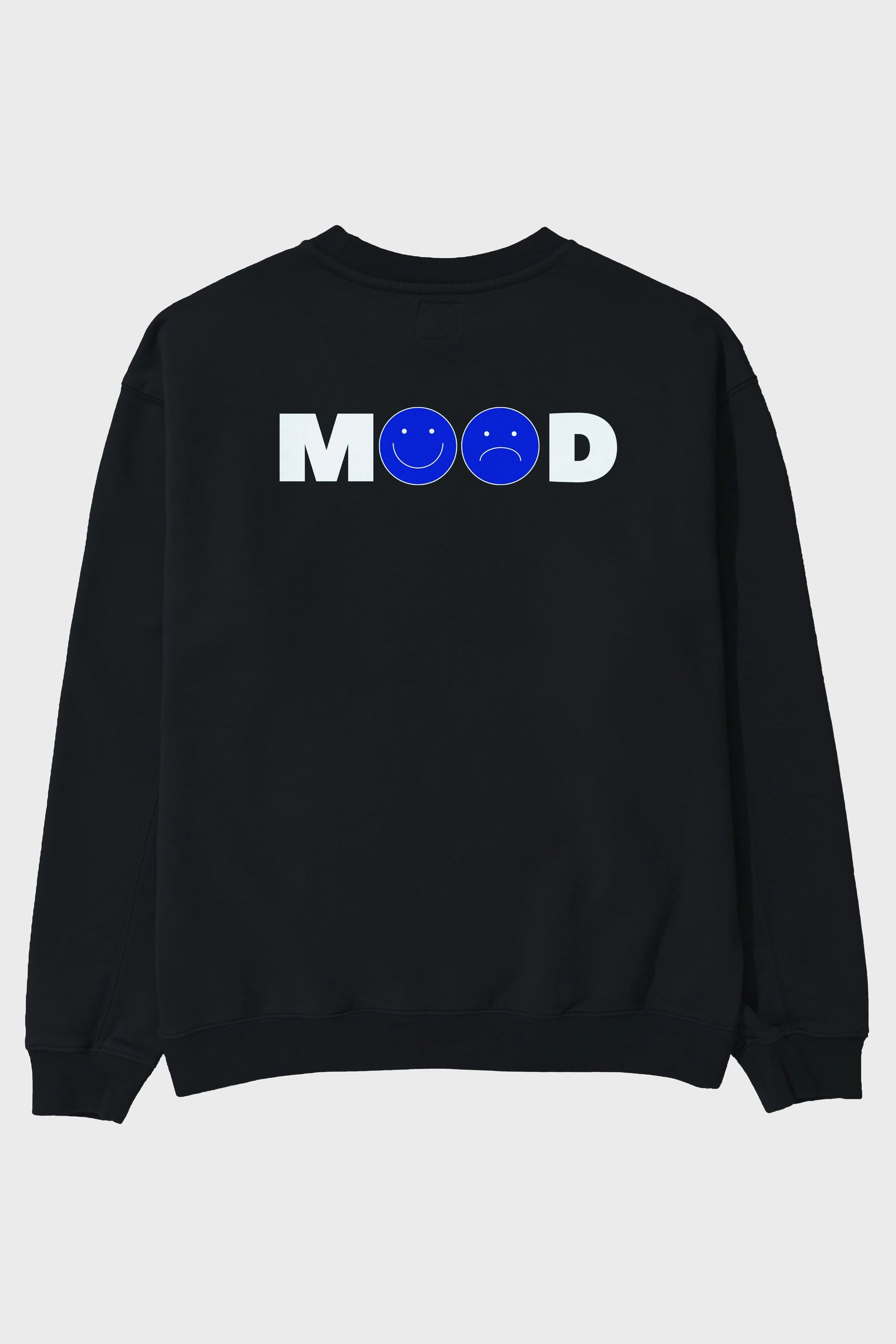 Mood Arka Baskılı Oversize Sweatshirt Erkek Kadın Unisex