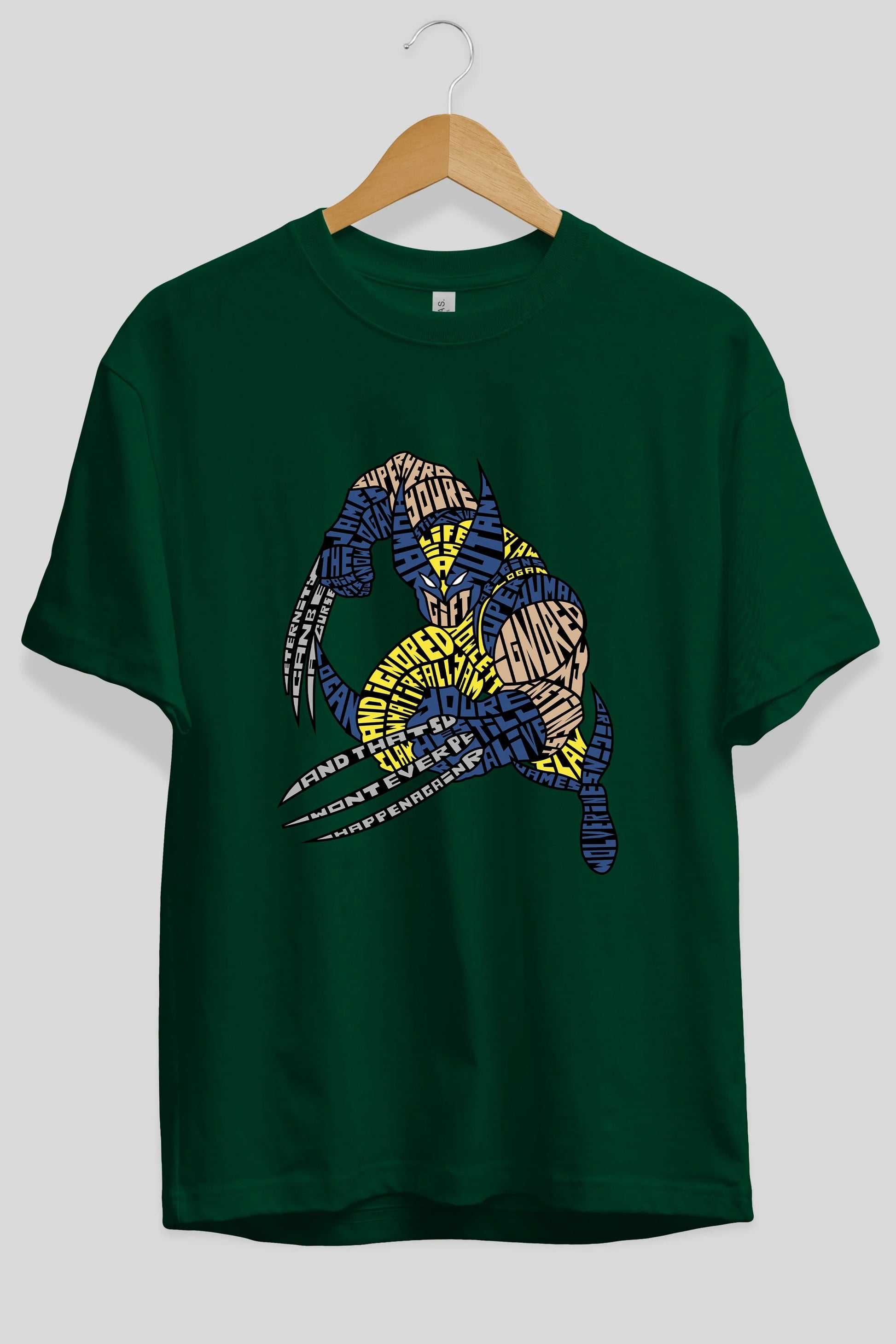 Logan Ön Baskılı Oversize t-shirt %100 pamuk Erkek Kadın Unisex