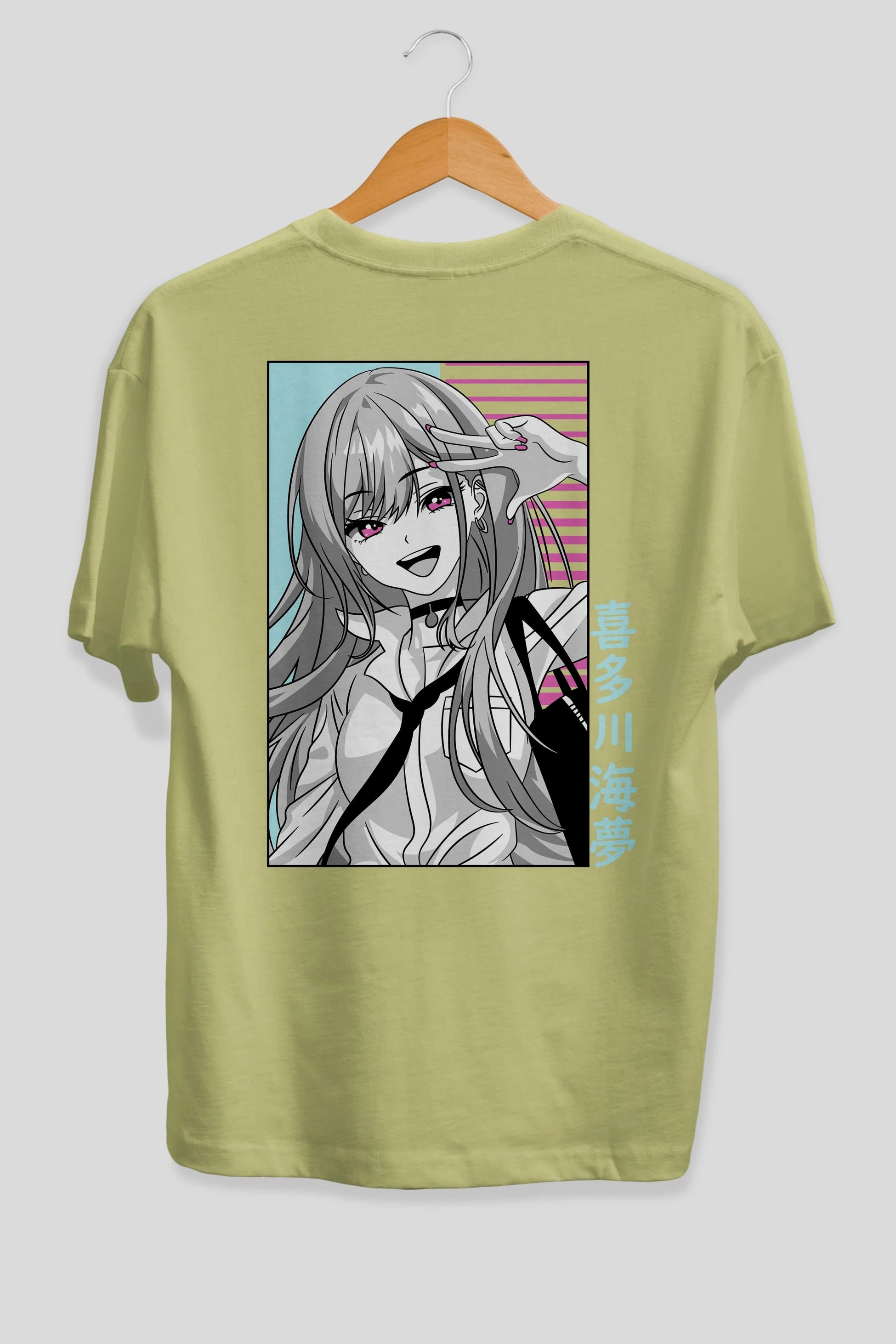Marin Kitagawa 1 Anime Arka Baskılı Oversize t-shirt Erkek Kadın Unisex