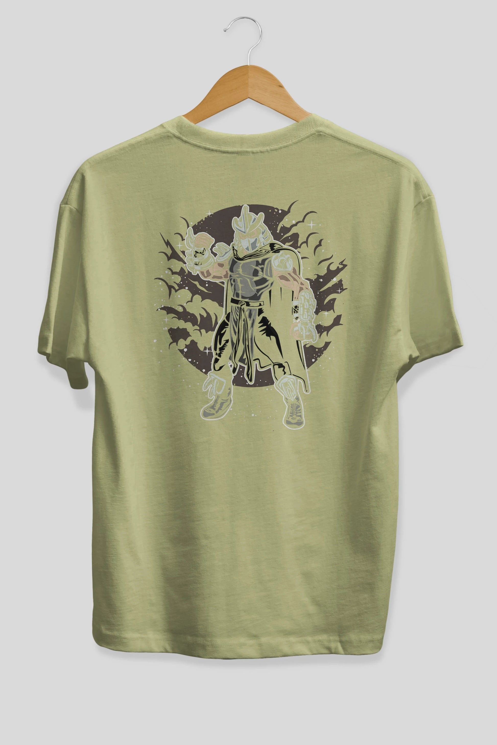 SHREDDER Arka Baskılı Oversize t-shirt Erkek Kadın Unisex %100 Pamuk