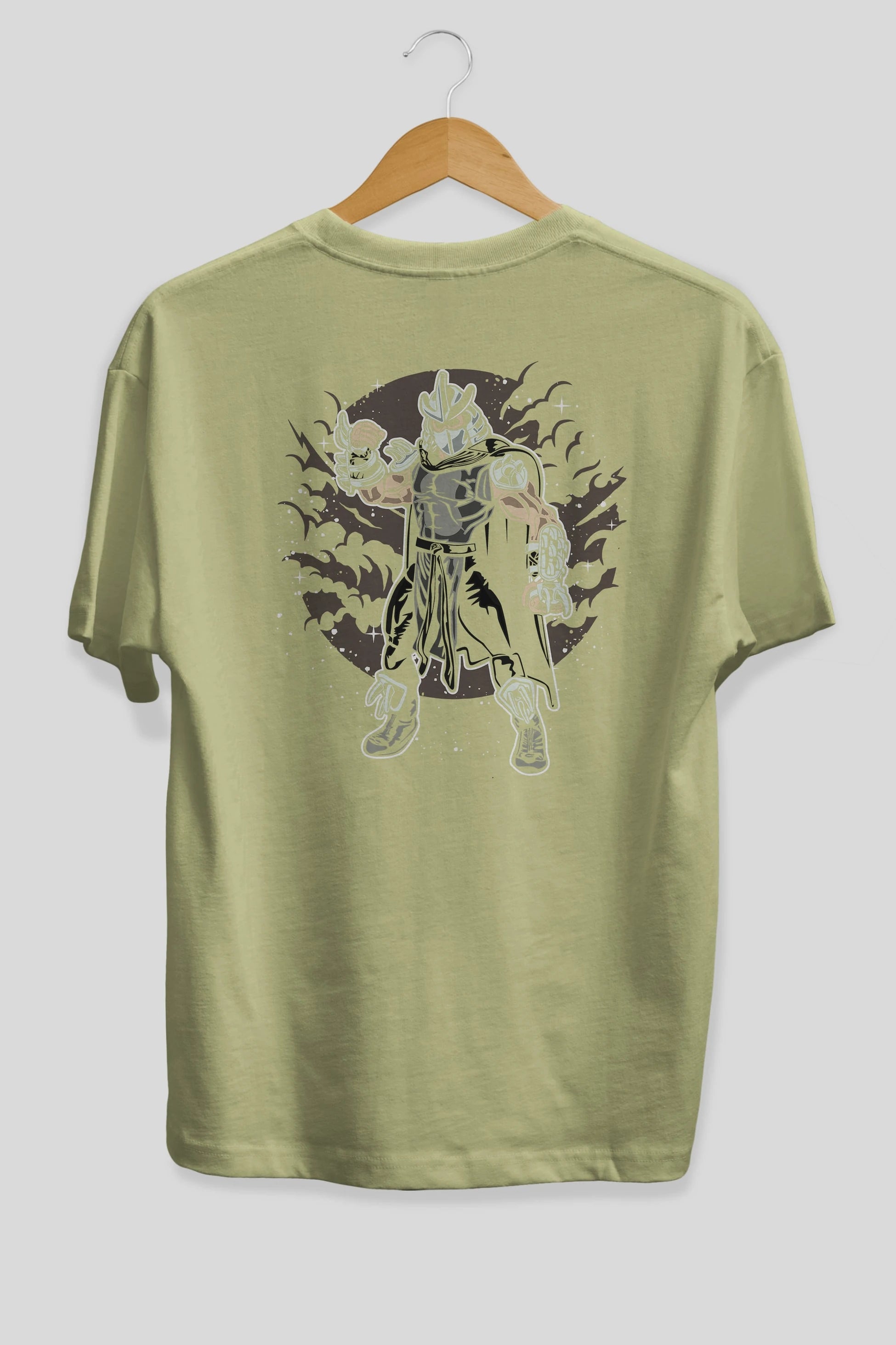 SHREDDER Arka Baskılı Oversize t-shirt Erkek Kadın Unisex %100 Pamuk