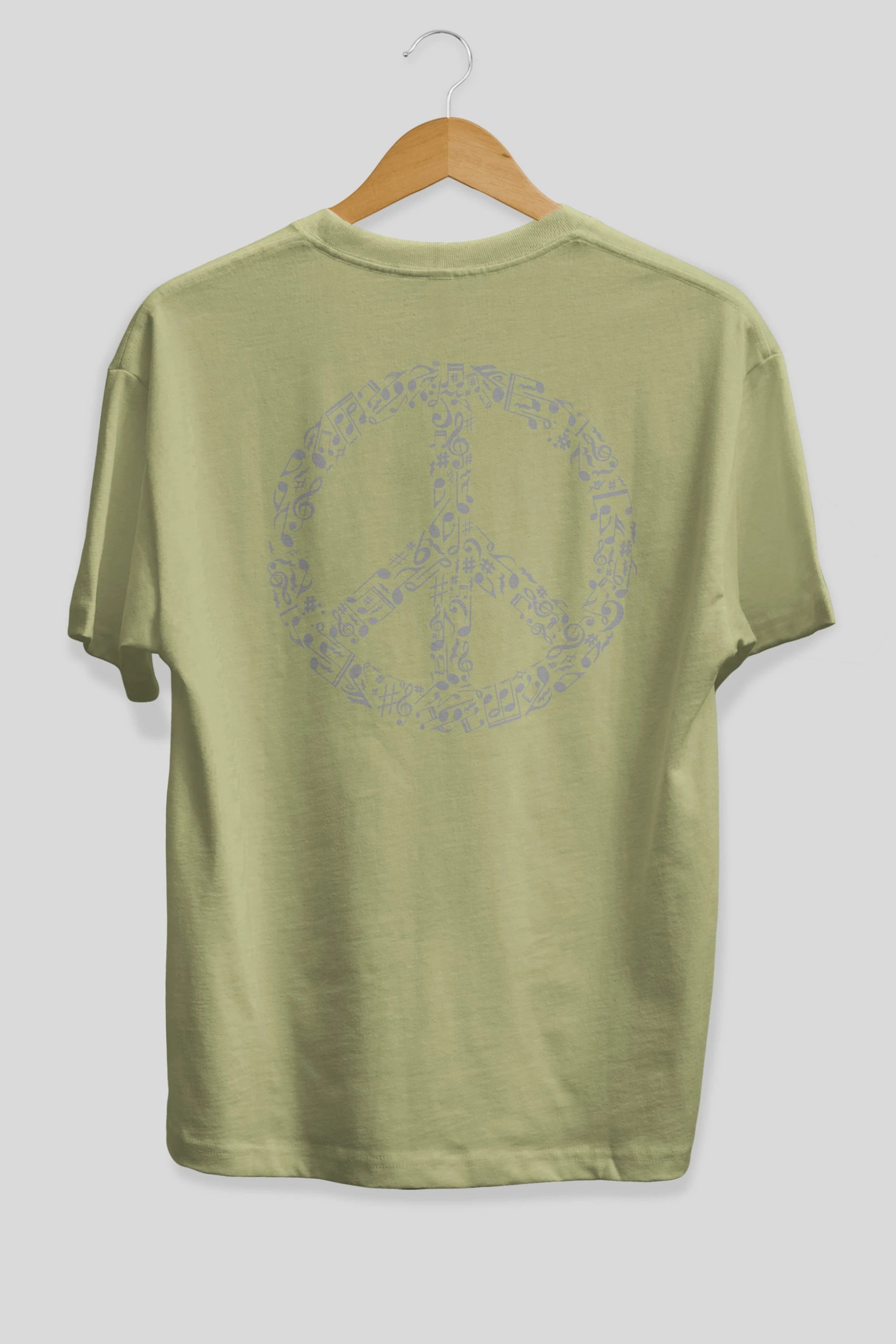 Rhyme In Peace Arka Baskılı Oversize t-shirt %100 pamuk Erkek Kadın Unisex