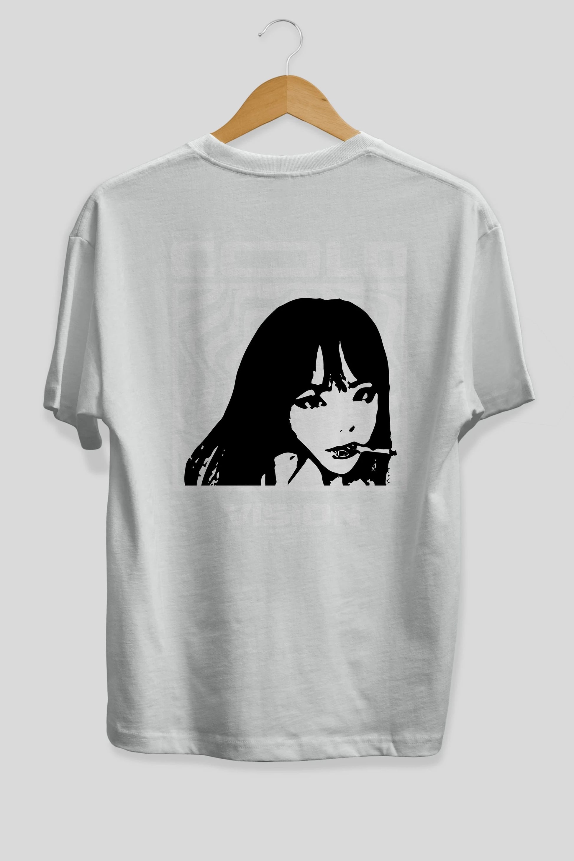 Cold Vision Arka Baskılı Oversize t-shirt Erkek Kadın Unisex