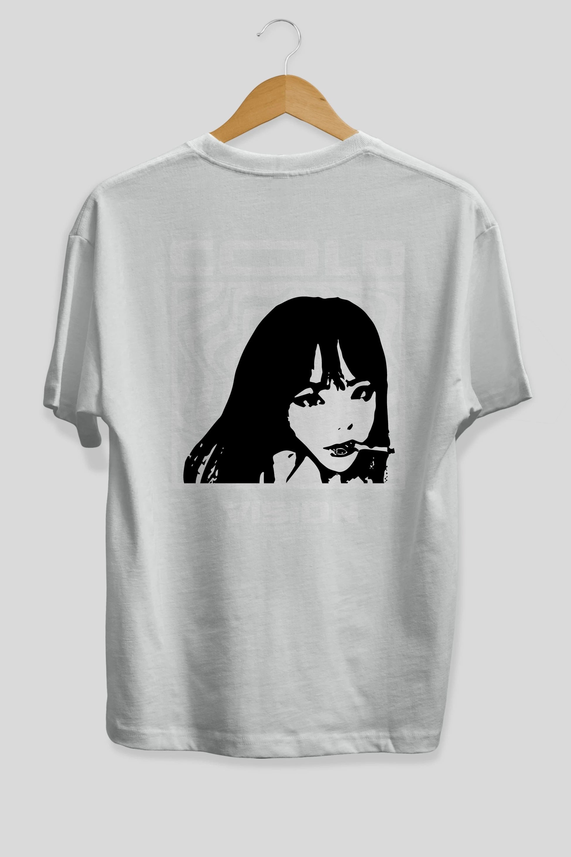 Cold Vision Arka Baskılı Oversize t-shirt Erkek Kadın Unisex